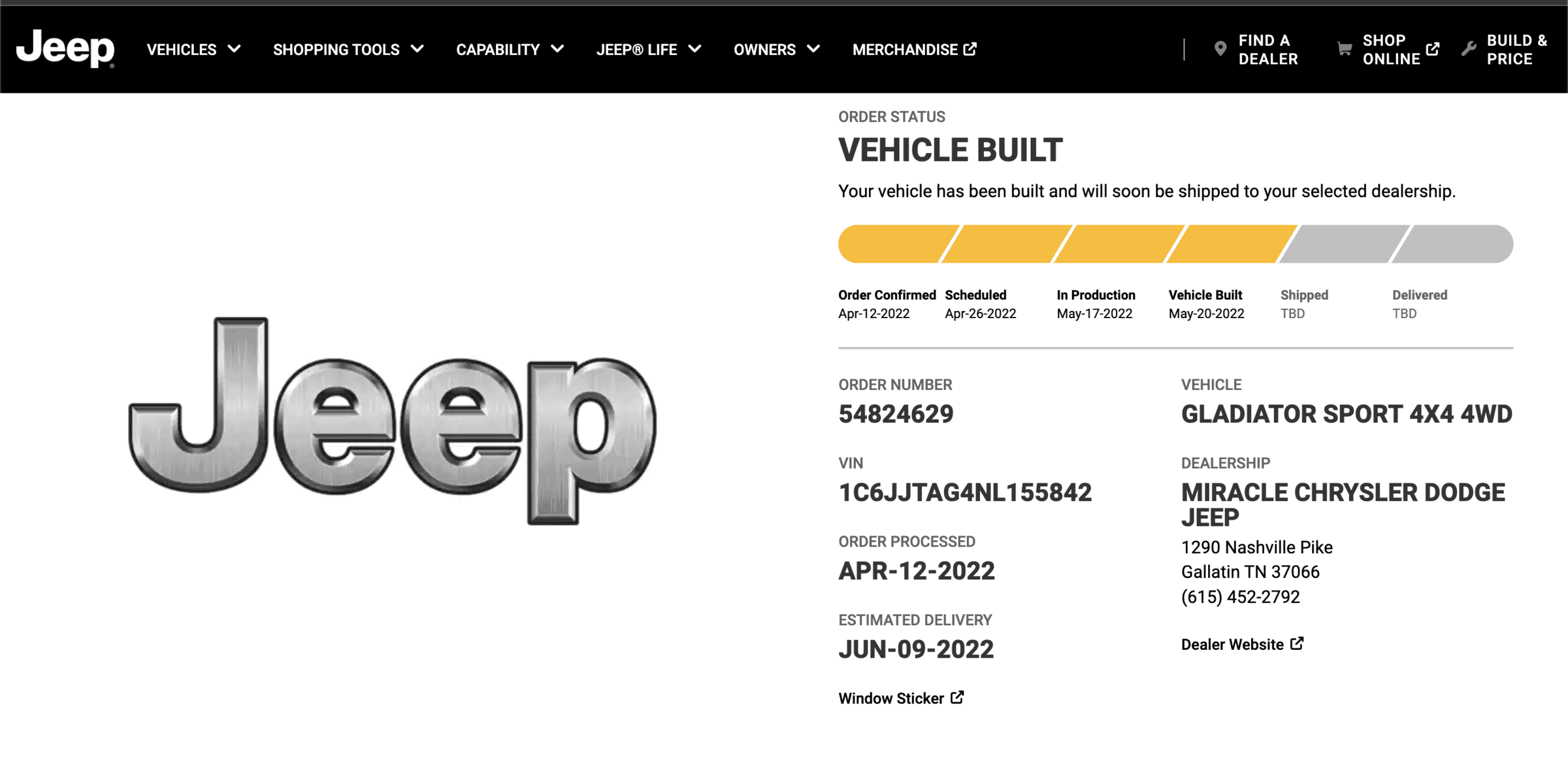 Jeep Gladiator Gobi Gladiators Waiting Room Screen Shot 2022-05-25 at 5.39.02 PM