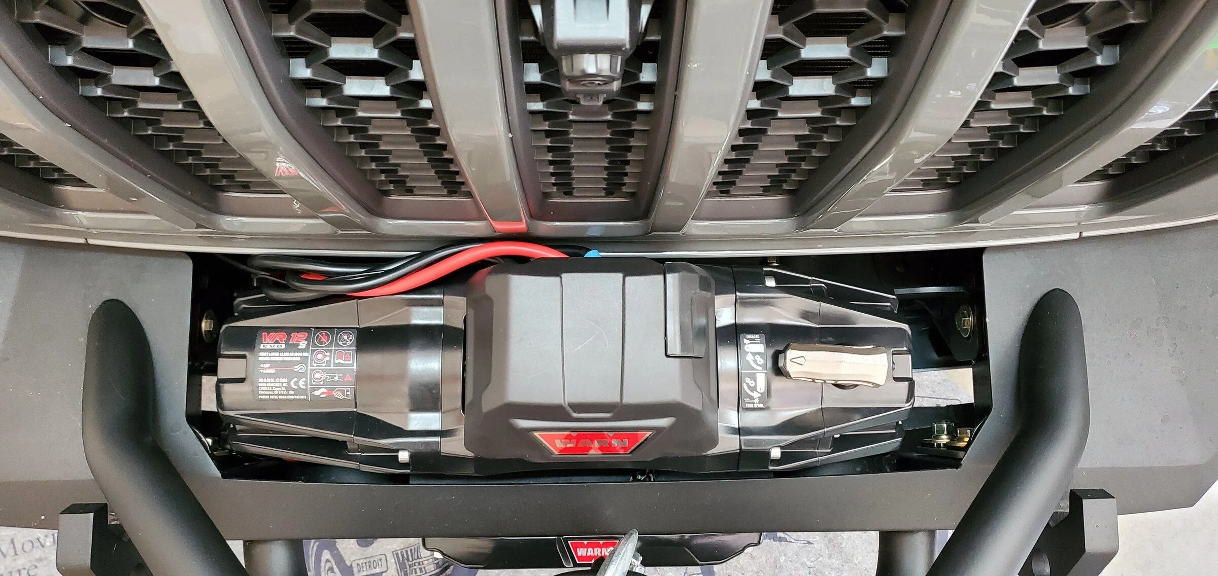 Jeep Gladiator Warn Winch VR10s install, anyone done one? 20220521_160332