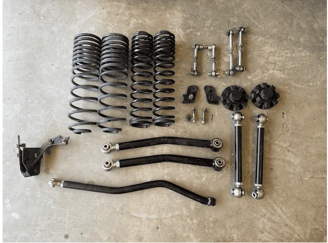 Jeep Gladiator Rock Krawler 3in Max Travel Lift Kit Suspension