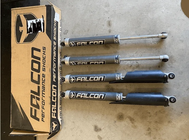 Jeep Gladiator TERAFLEX FALCON SP2 2.1 MONOTUBE SHOCKS, 2-3.5IN LIFT 1653545916441