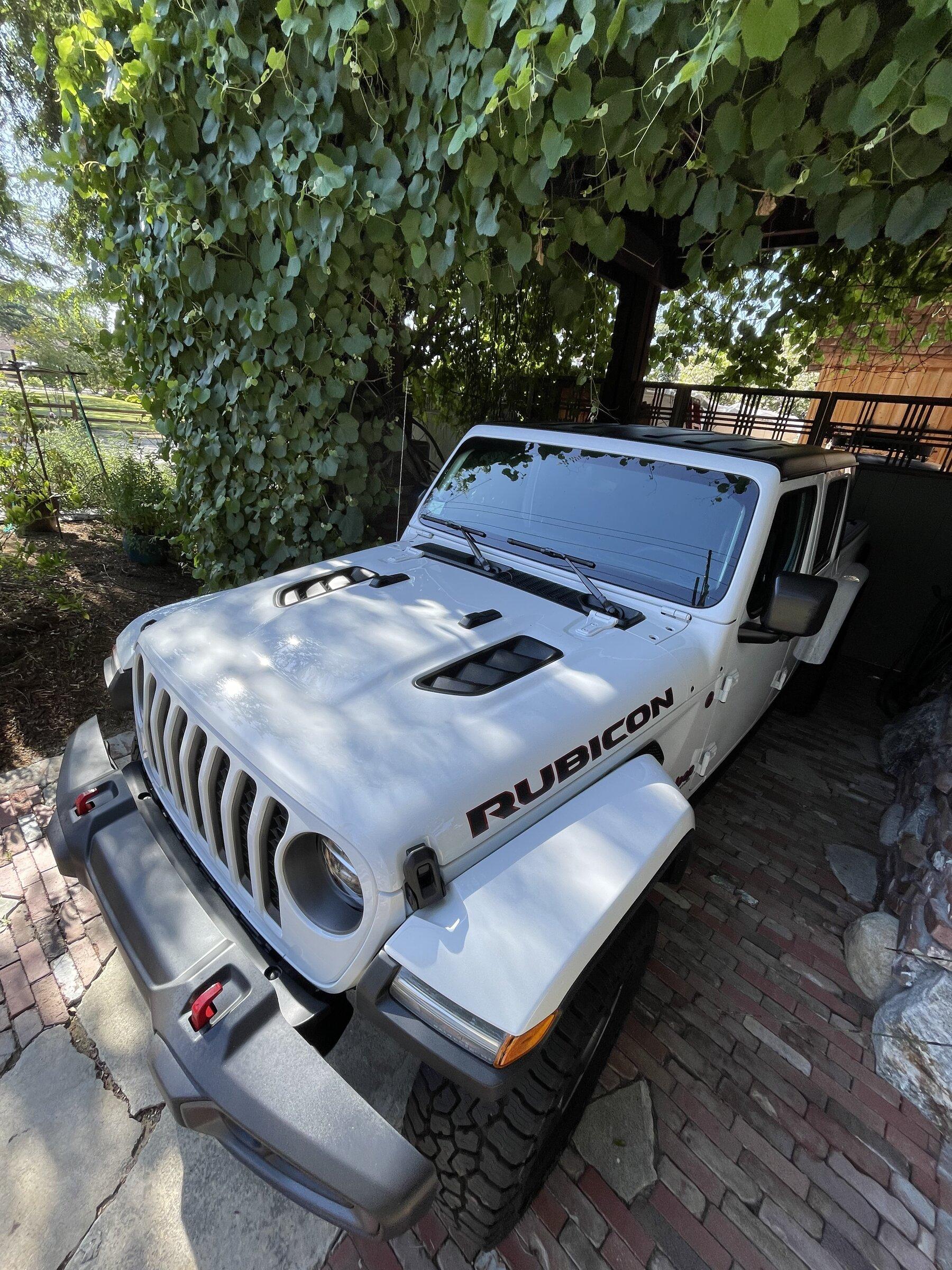 Jeep Gladiator New member with a new buddy 9AA0AF99-F3C6-47A3-A9B3-F614483244D1
