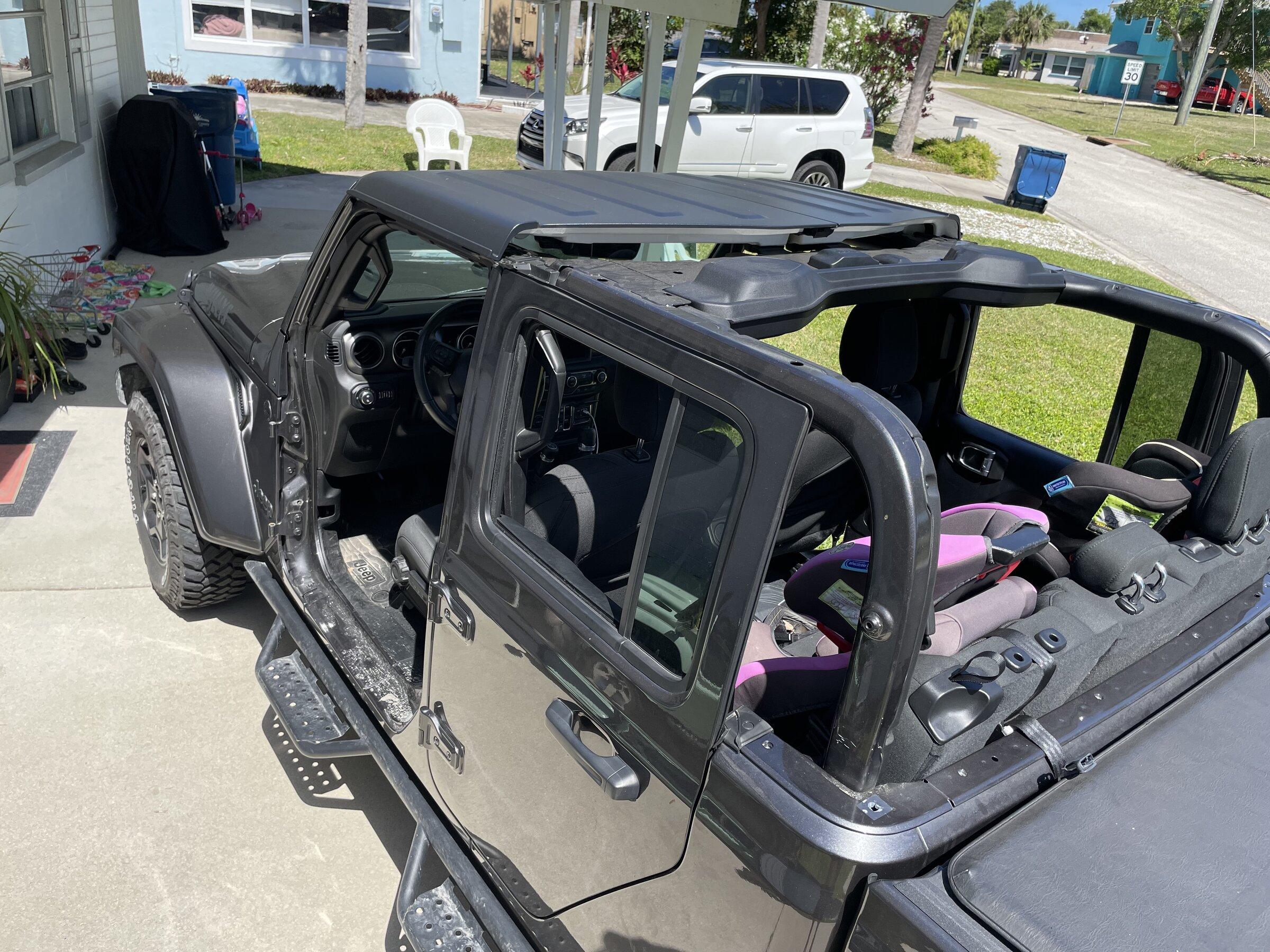 Jeep Gladiator Bikini top for just driving around home? C98A9009-56D6-4BB7-90CA-F854AB9F508D