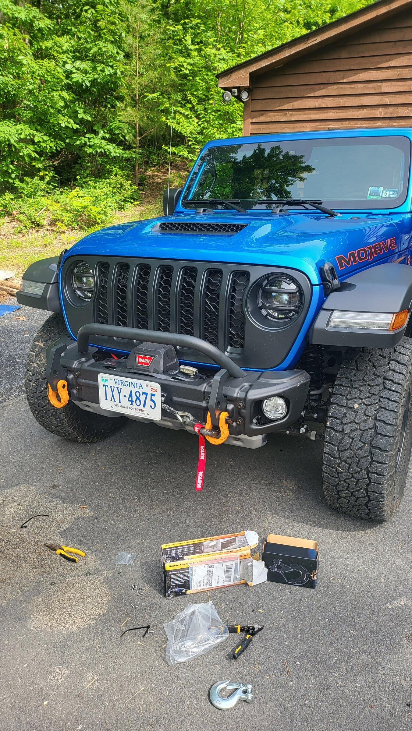 Jeep Gladiator My 2022 Hydro Blue Mojave Log - Jack of All Trades 20220527_160721