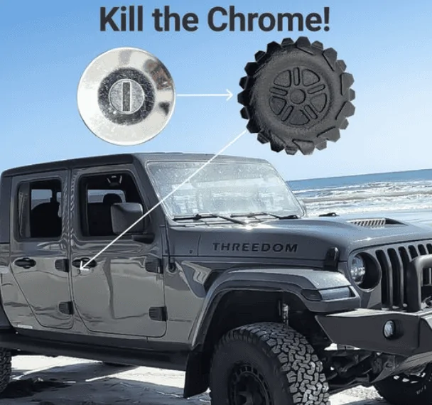 Jeep Gladiator ? Threedom Custom Design Key Lock Caps? 1653689367043