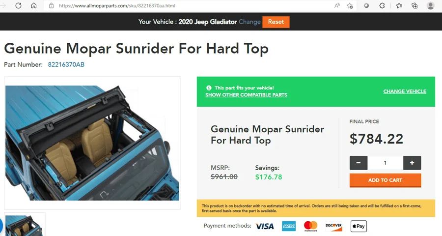 Jeep Gladiator Talk me into a Sunrider 1653693709582