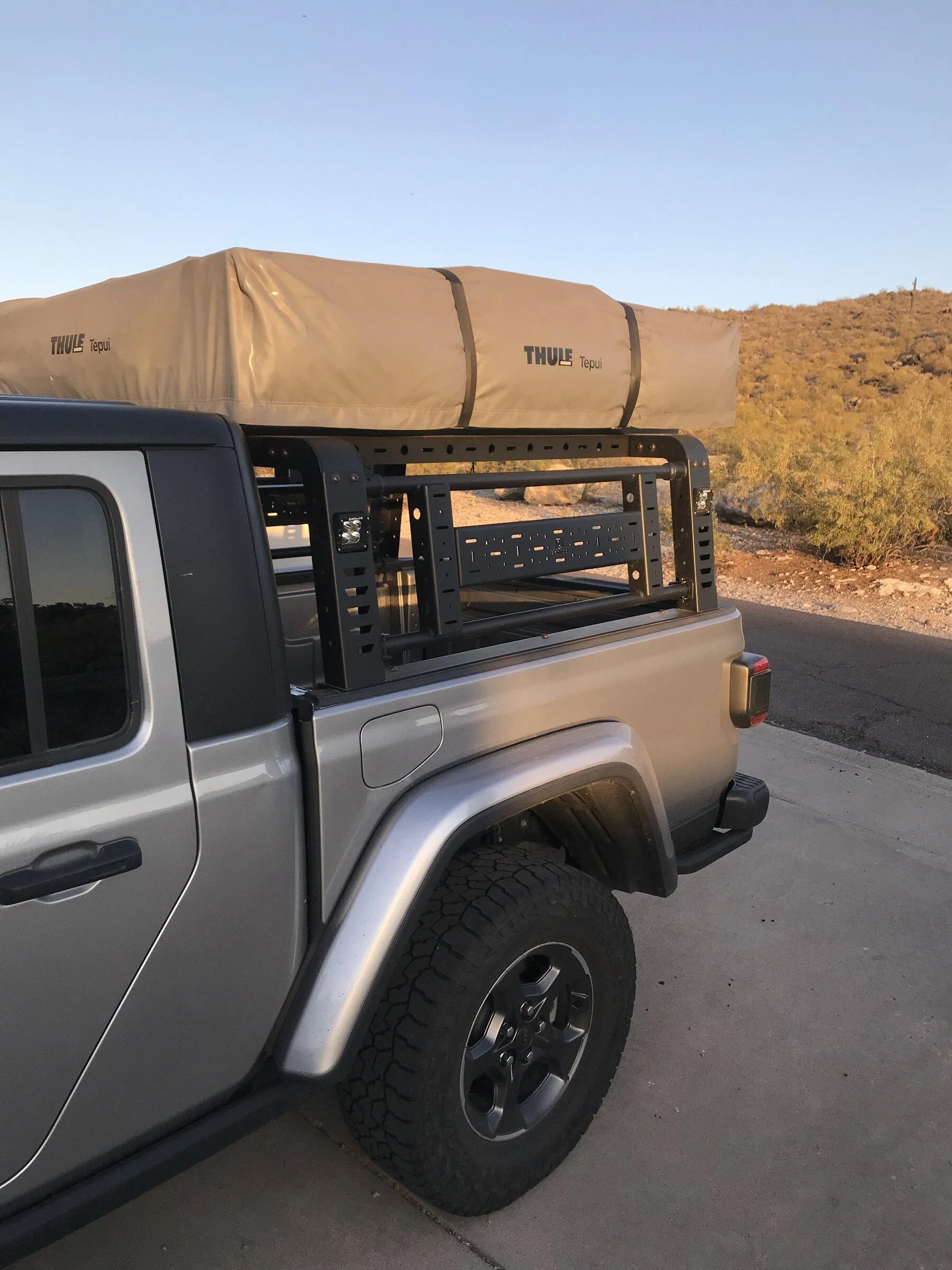Jeep Gladiator Jeep Gladiator Zroads Overland Rack 13770000-426A-46CC-9BE7-FA35F01F635F