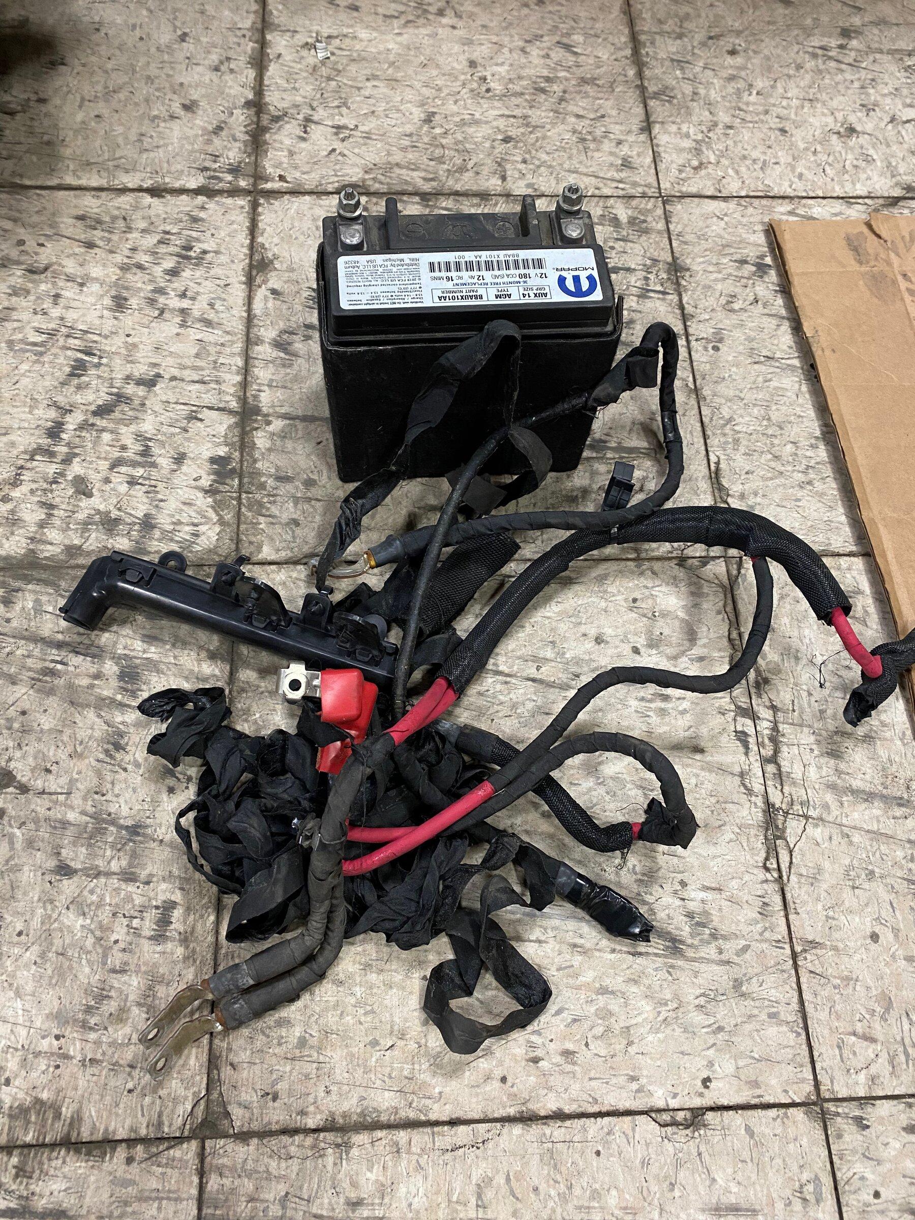 Jeep Gladiator Both Batteries Dead 2020 Gladiator $898 to replace!?!??? IMG_0951