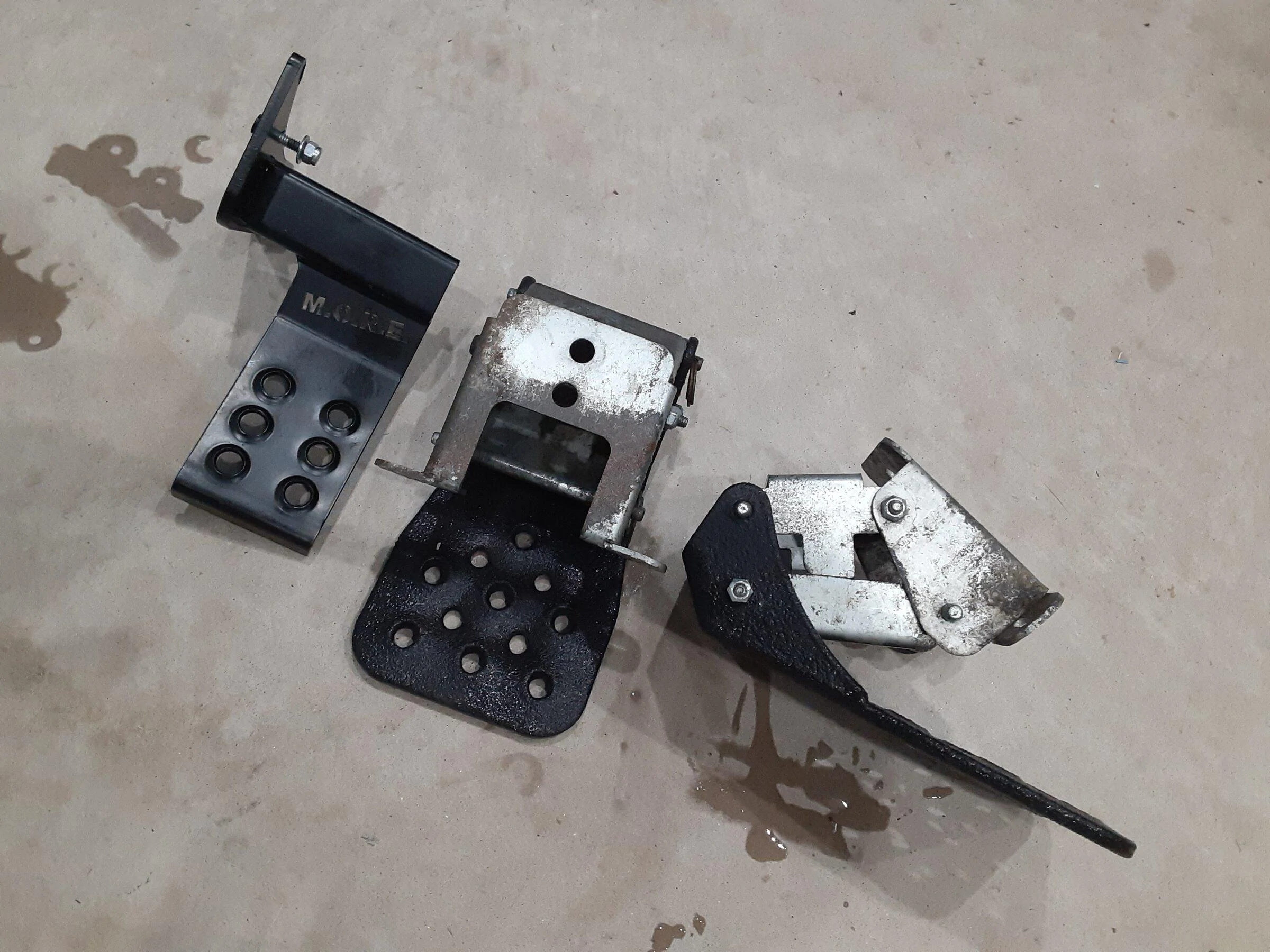 Jeep Gladiator MORE Dead Pedal and Hide-A-Step (two) for JT or JL 20220529_192533