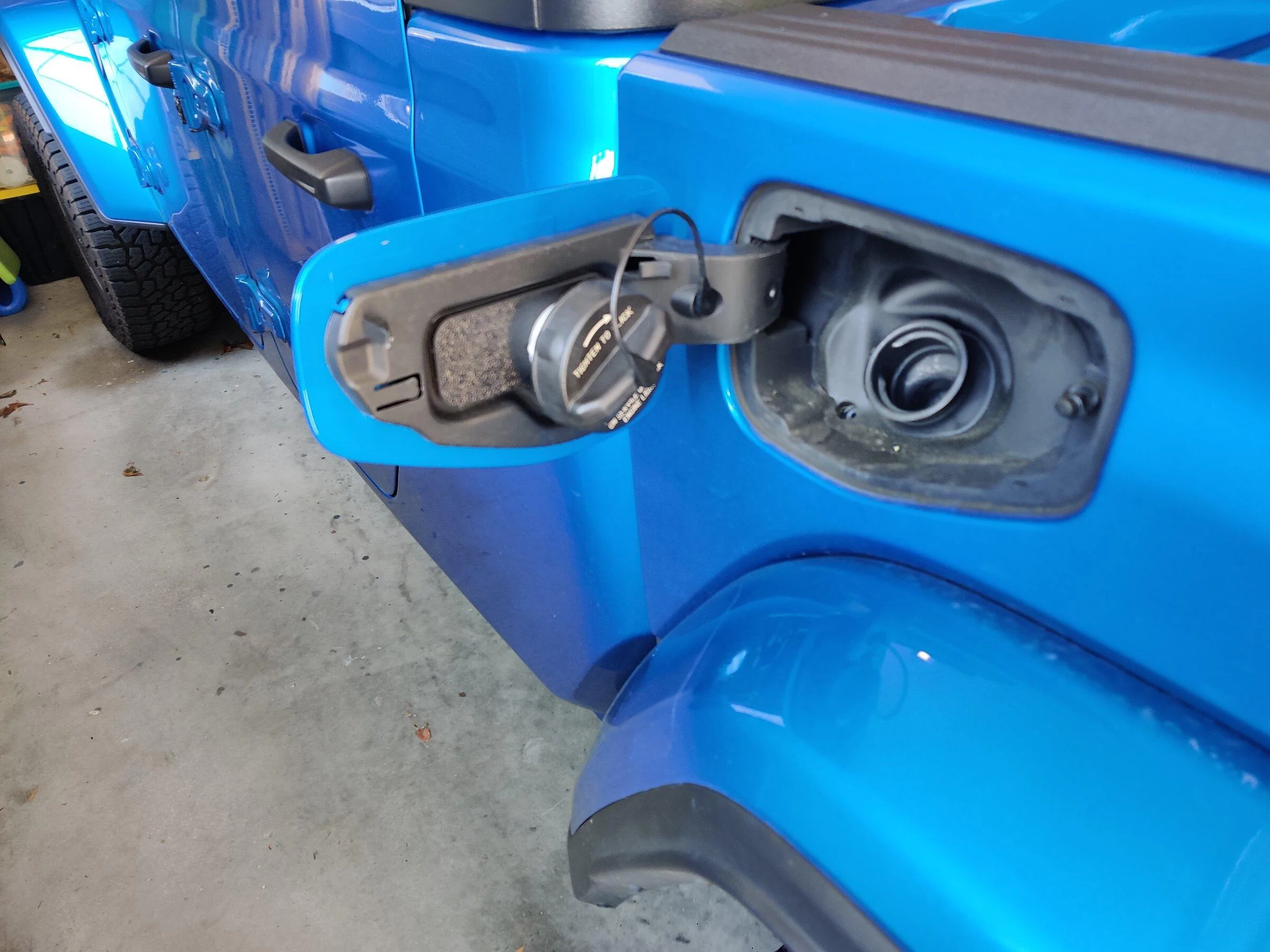 Jeep Gladiator Blue On Black - Build Chronicles IMG_20220530_131916