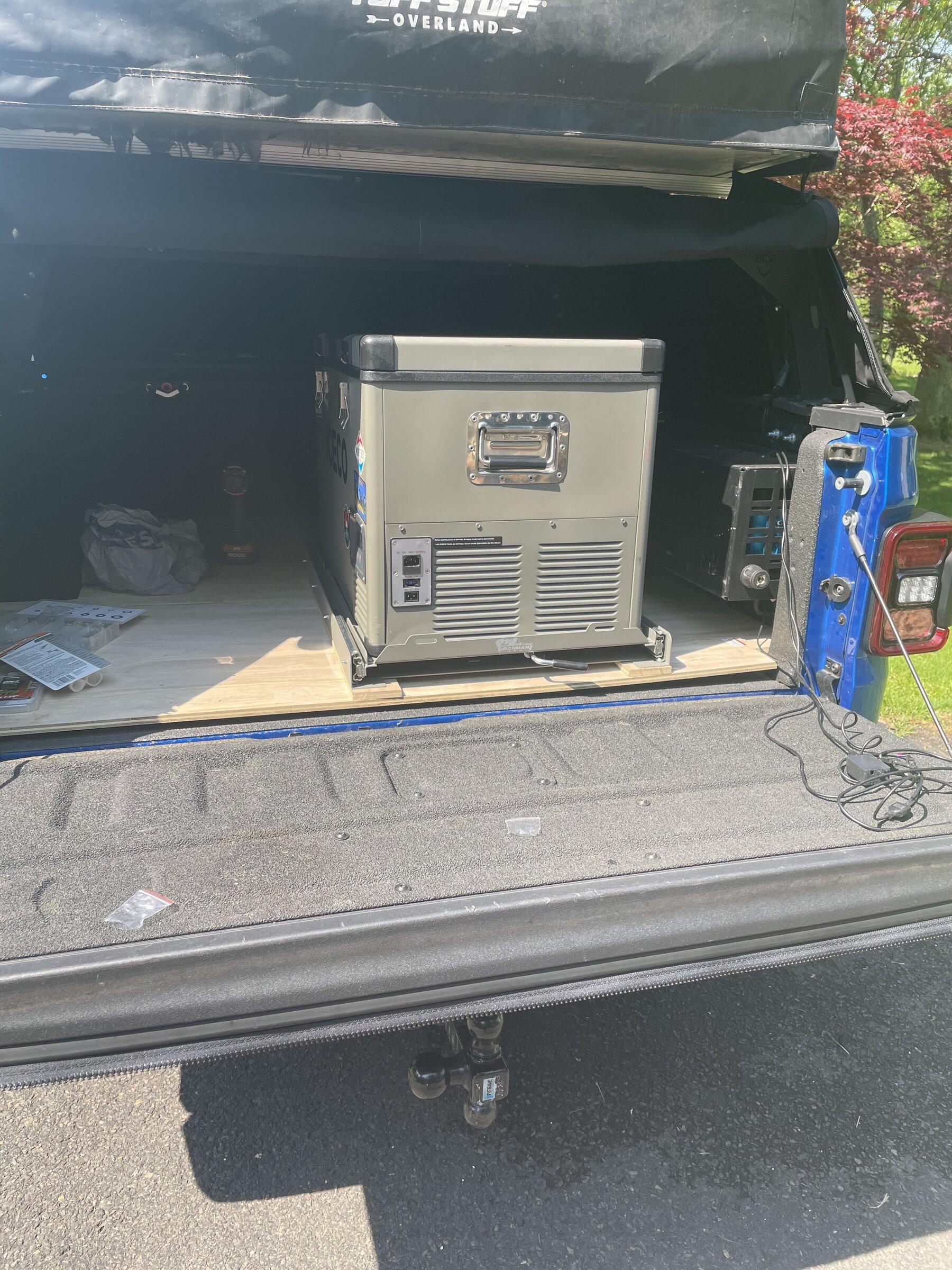 Jeep Gladiator Fridge in the bed or the cab ? AB86FD20-68E8-4F36-8BB4-D09CF96BD83C
