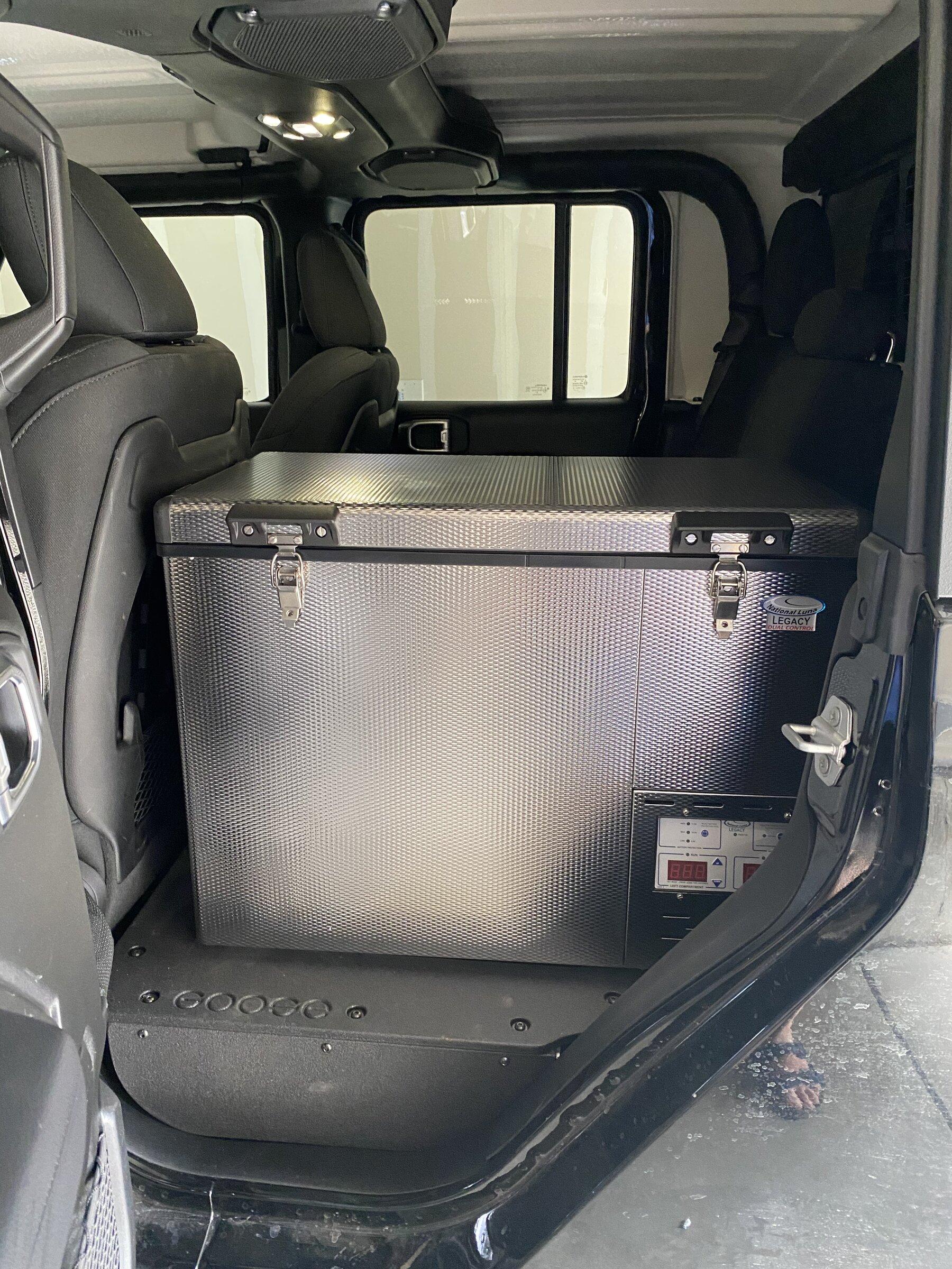 Jeep Gladiator Fridge in the bed or the cab ? IMG_6046