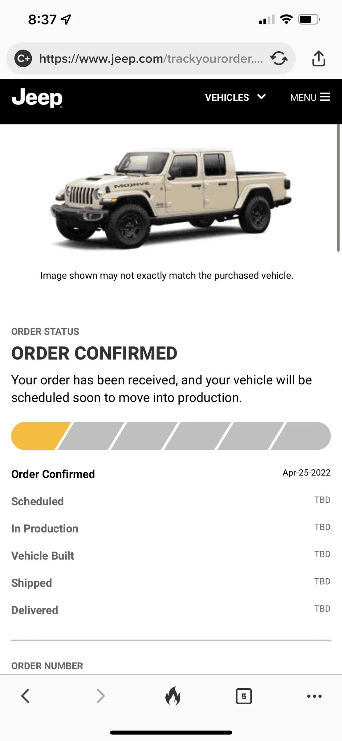 Jeep Gladiator Gobi Gladiators Waiting Room 247DC017-60B2-475F-B3CA-92142143FA6F