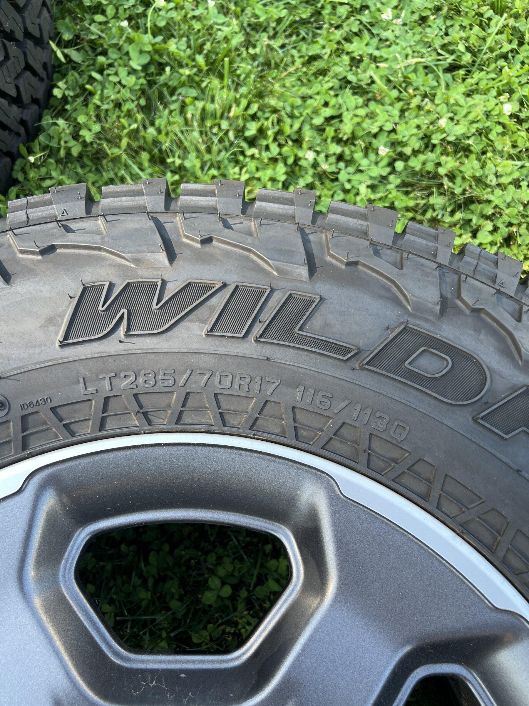 Jeep Gladiator Rubicon wheels and tires $1500 3D8AF1EE-88B4-4A96-96AD-91AA23319FB8