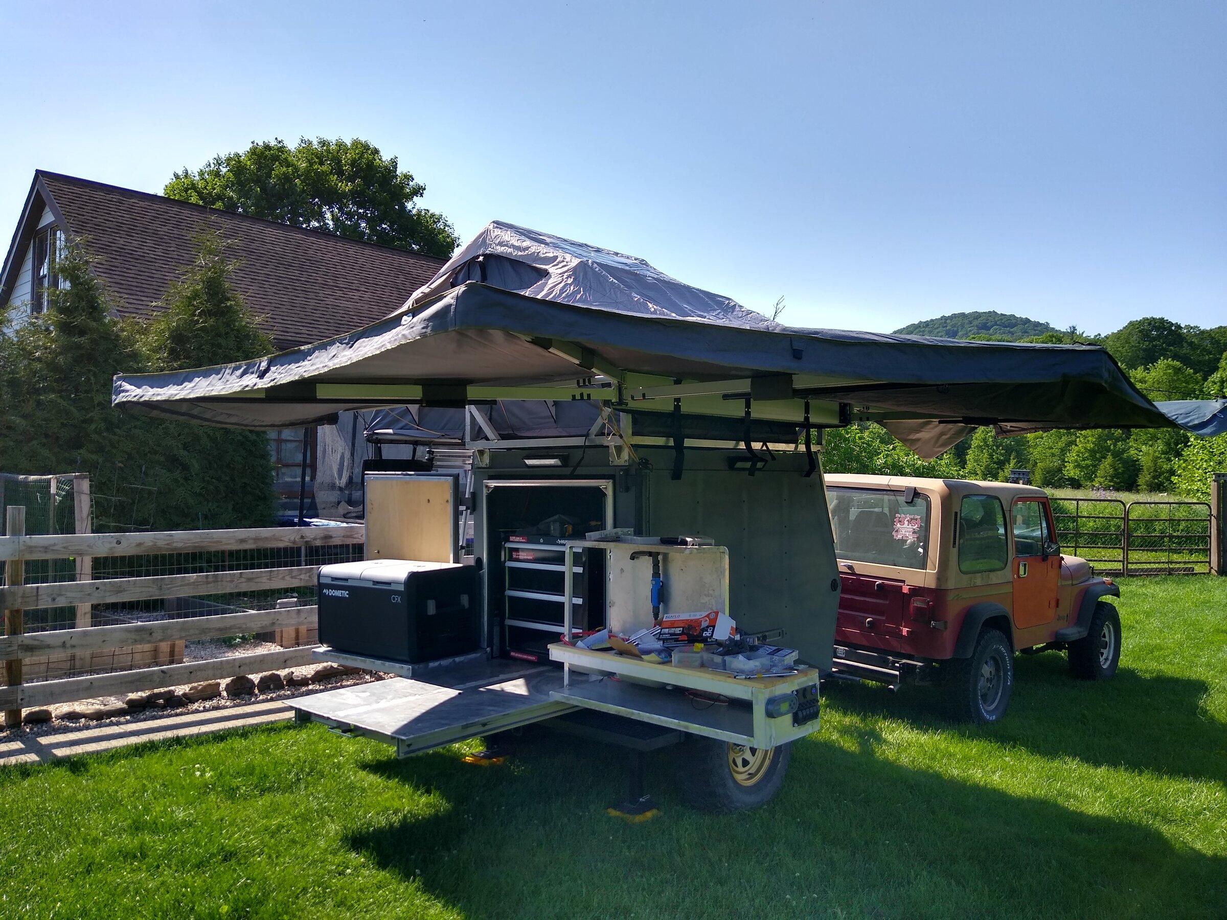 Jeep Gladiator My DIY Overlanding & Camping Trailer IMG_20220530_161641482_HDR