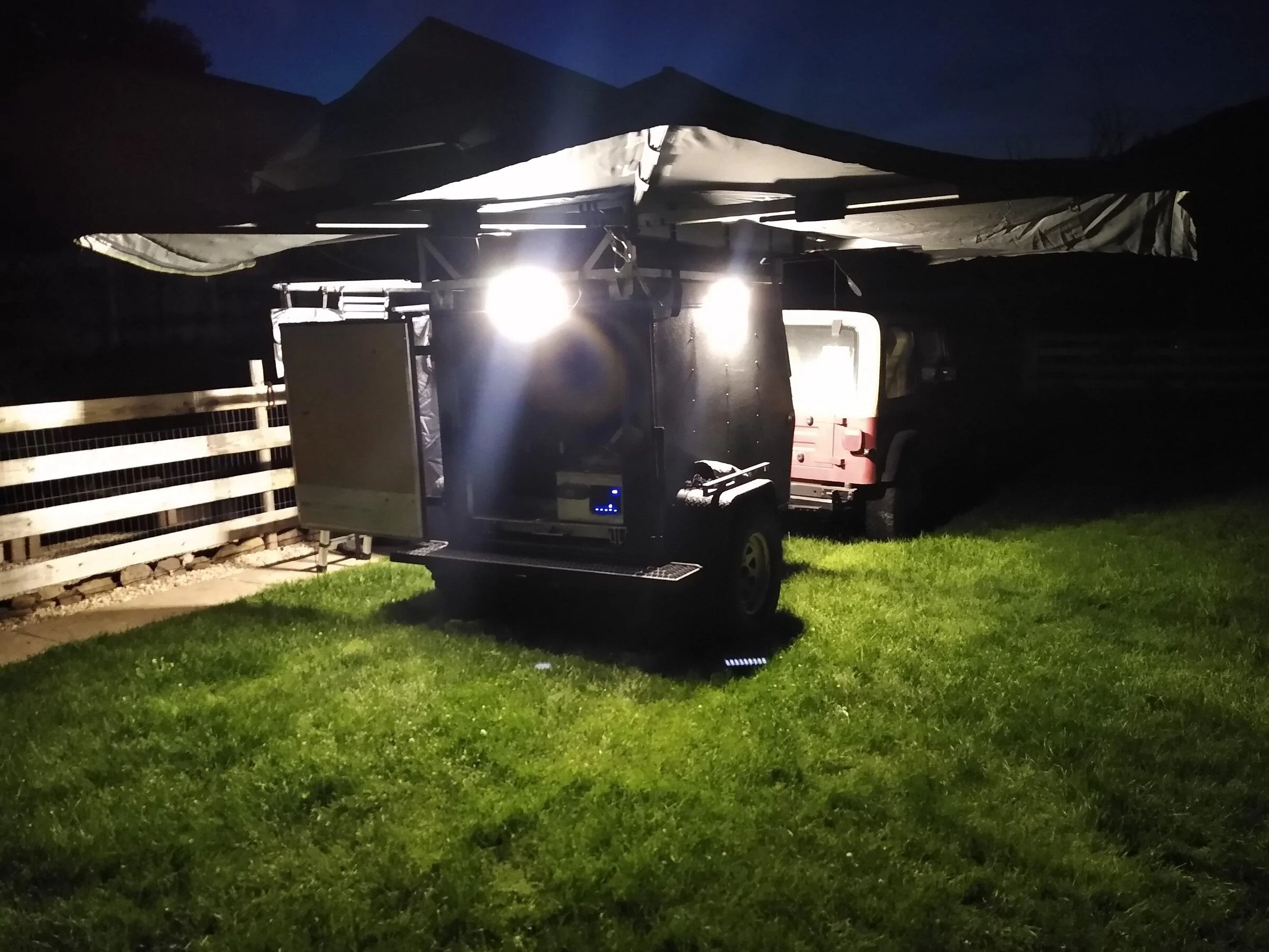 Jeep Gladiator My DIY Overlanding & Camping Trailer IMG_20220530_211606461