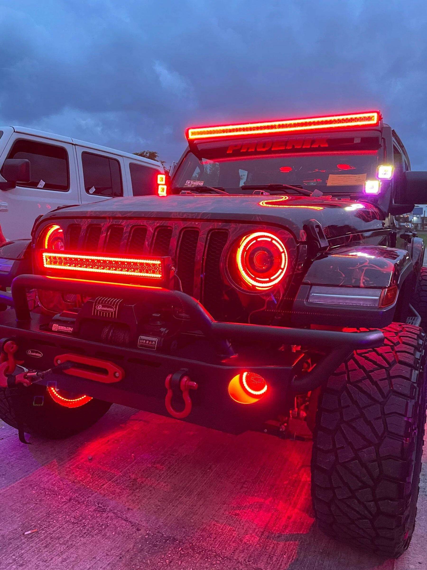 Jeep Gladiator Oracle Lighting @ JTC Vendor Village 2022 Image from iOS (6)