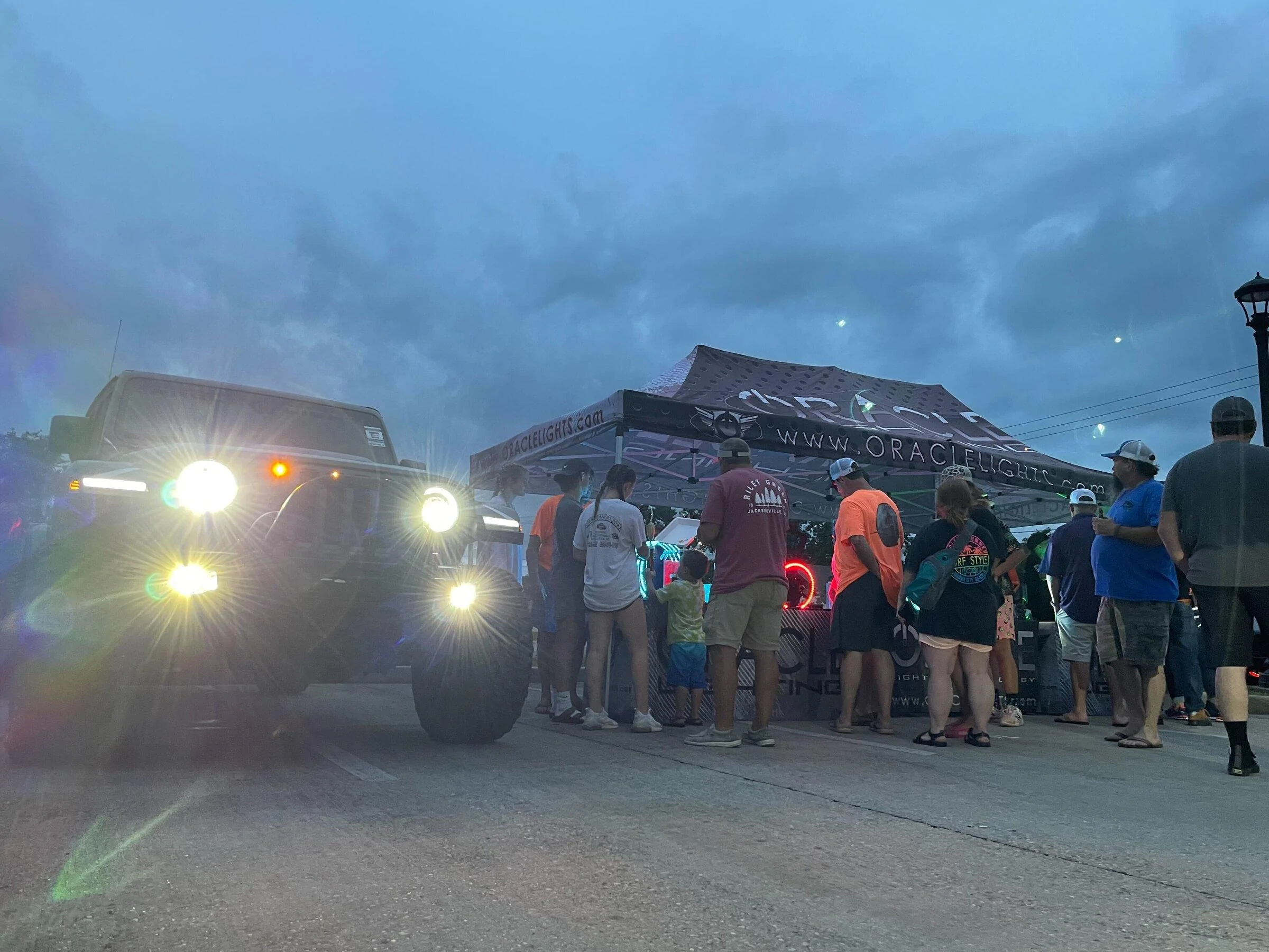 Jeep Gladiator Oracle Lighting @ JTC Vendor Village 2022 Image from iOS (8)