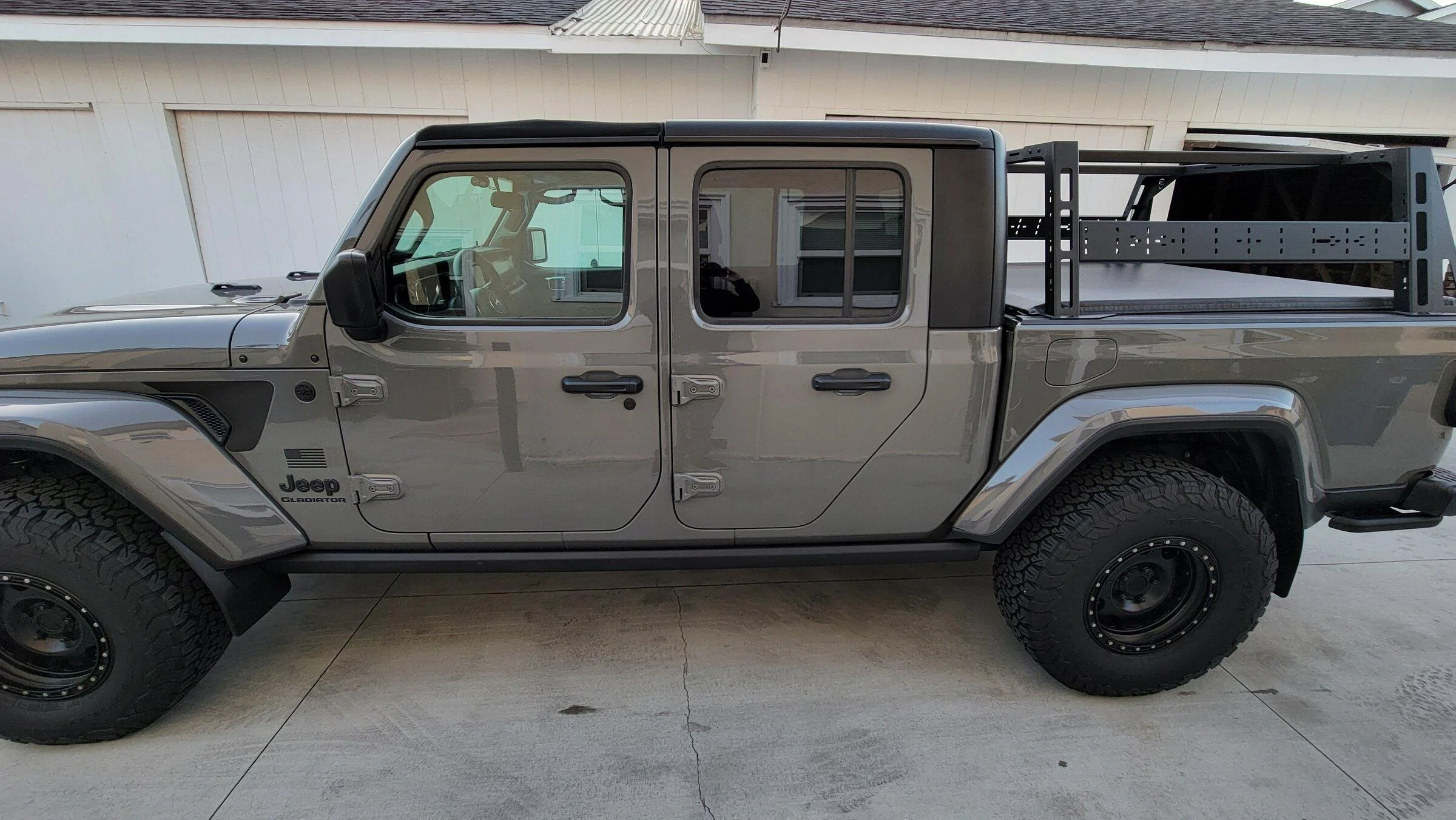 Jeep Gladiator JT Gladiator Bestop Sunrider blacktwill top 20220310_173219