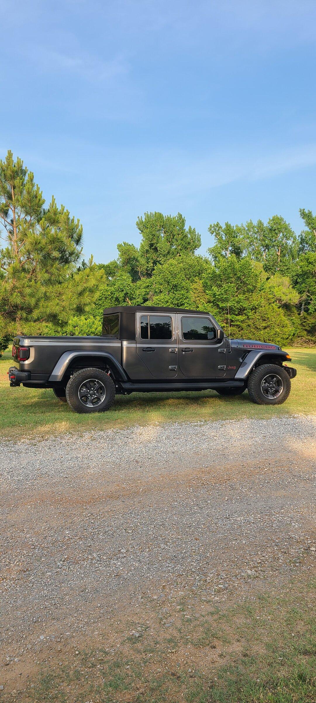 Jeep Gladiator Mopar off-road wheels for sale or trade 20220519_190427