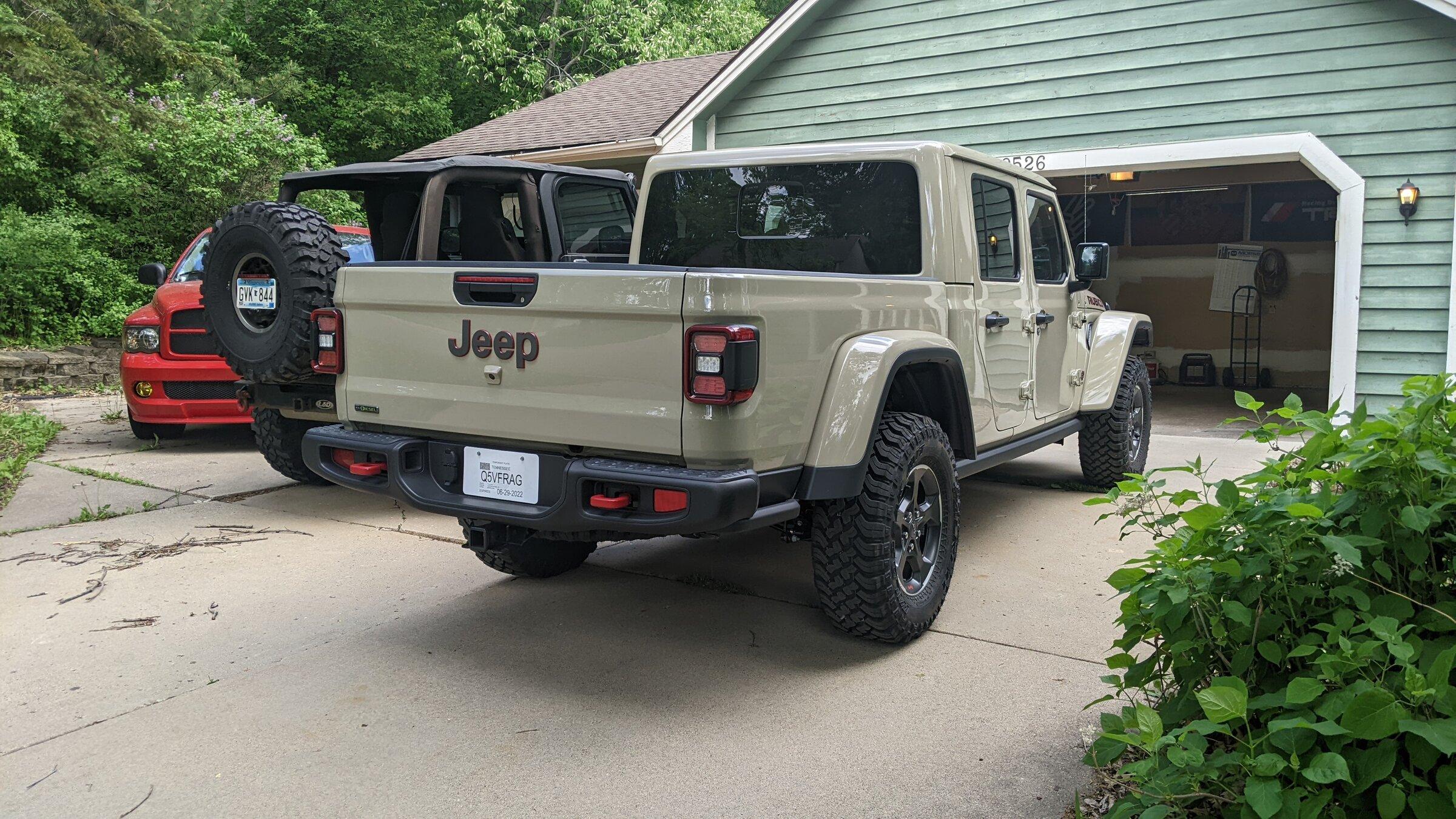 Jeep Gladiator TJ's TJ/JT T/J PXL_20220531_170128379