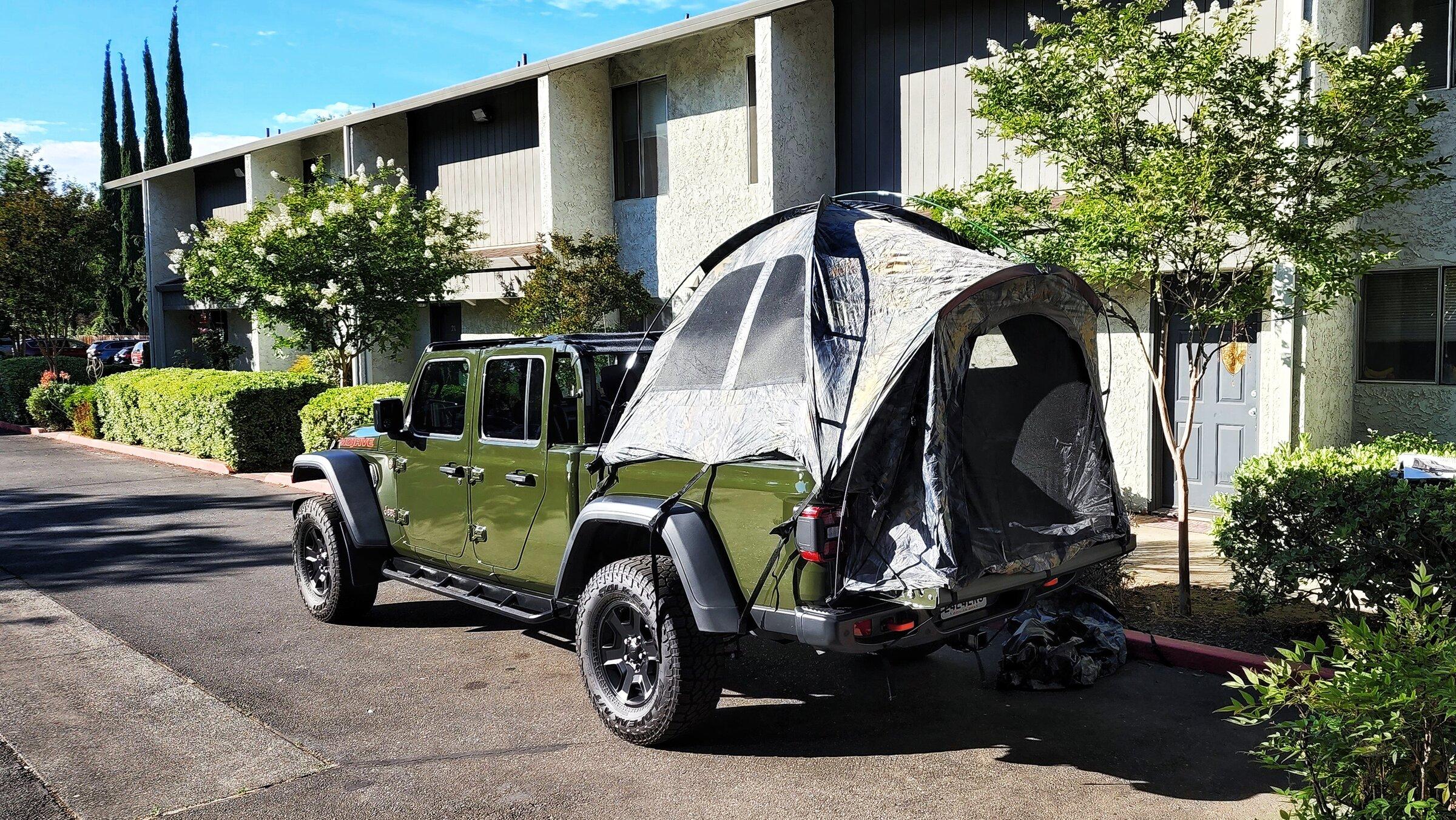 Jeep Gladiator Andrew's 2022 Sarge Green Mojave - Northern CA 20220529_180849-01