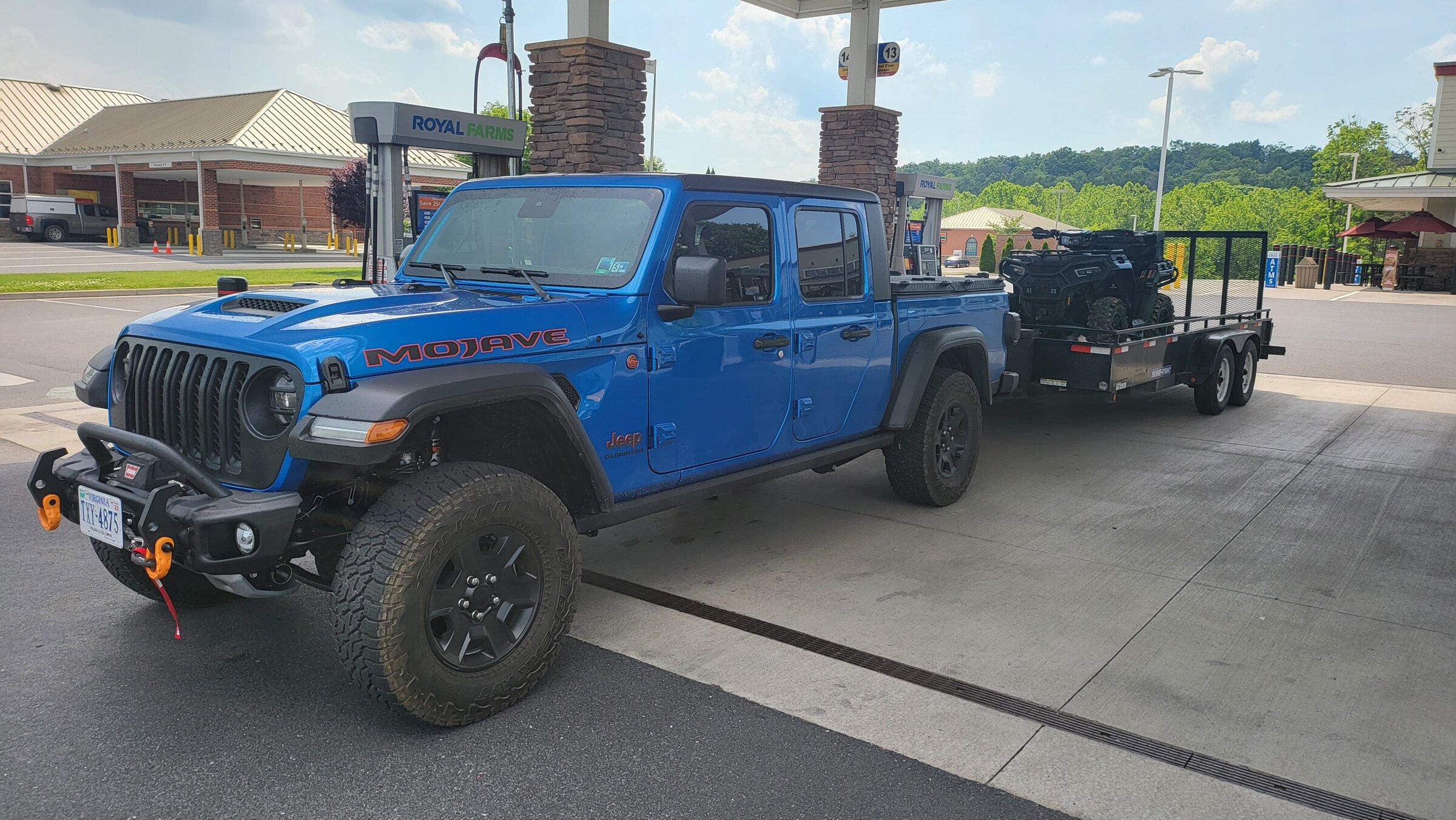 Jeep Gladiator My 2022 Hydro Blue Mojave Log - Jack of All Trades 20220601_153336
