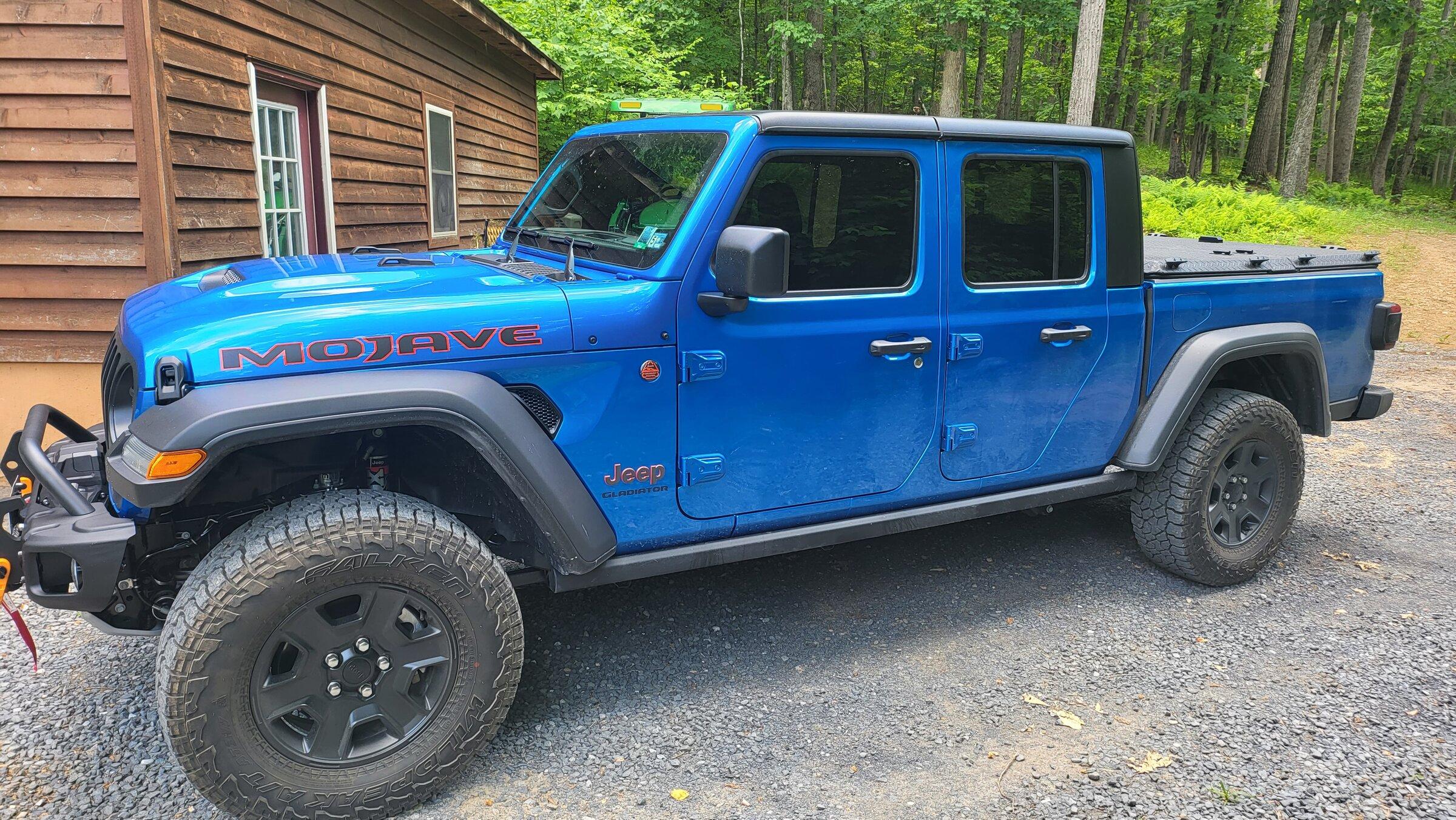 Jeep Gladiator My 2022 Hydro Blue Mojave Log - Jack of All Trades 20220601_140200