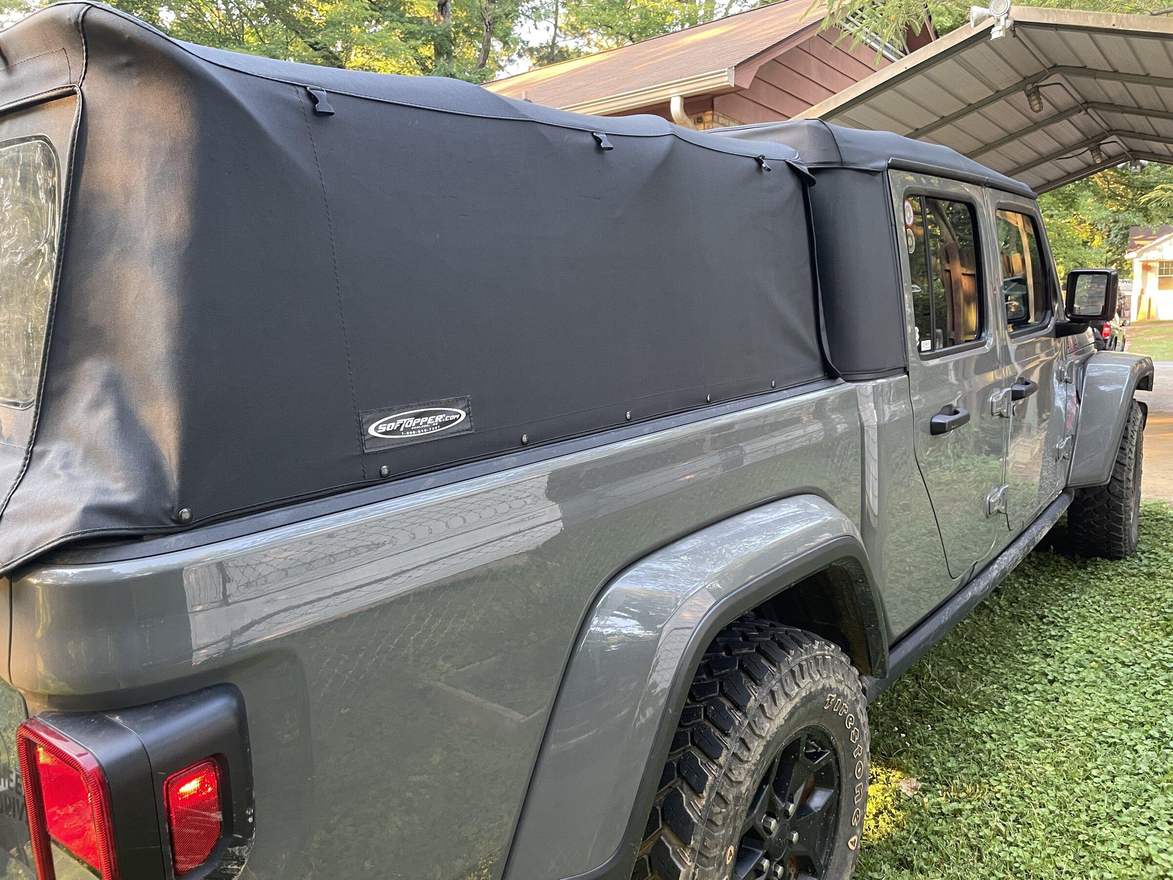 Jeep Gladiator Best soft top / tonneau cover cleaner / protectant 6A373043-78F1-4F63-A074-72118C6A7066