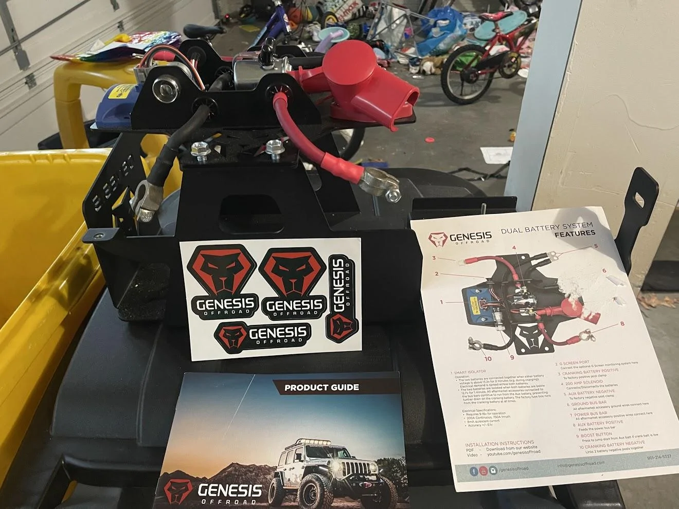 Jeep Gladiator Genesis Dual Battery Kit for Gladiator IMG_2236