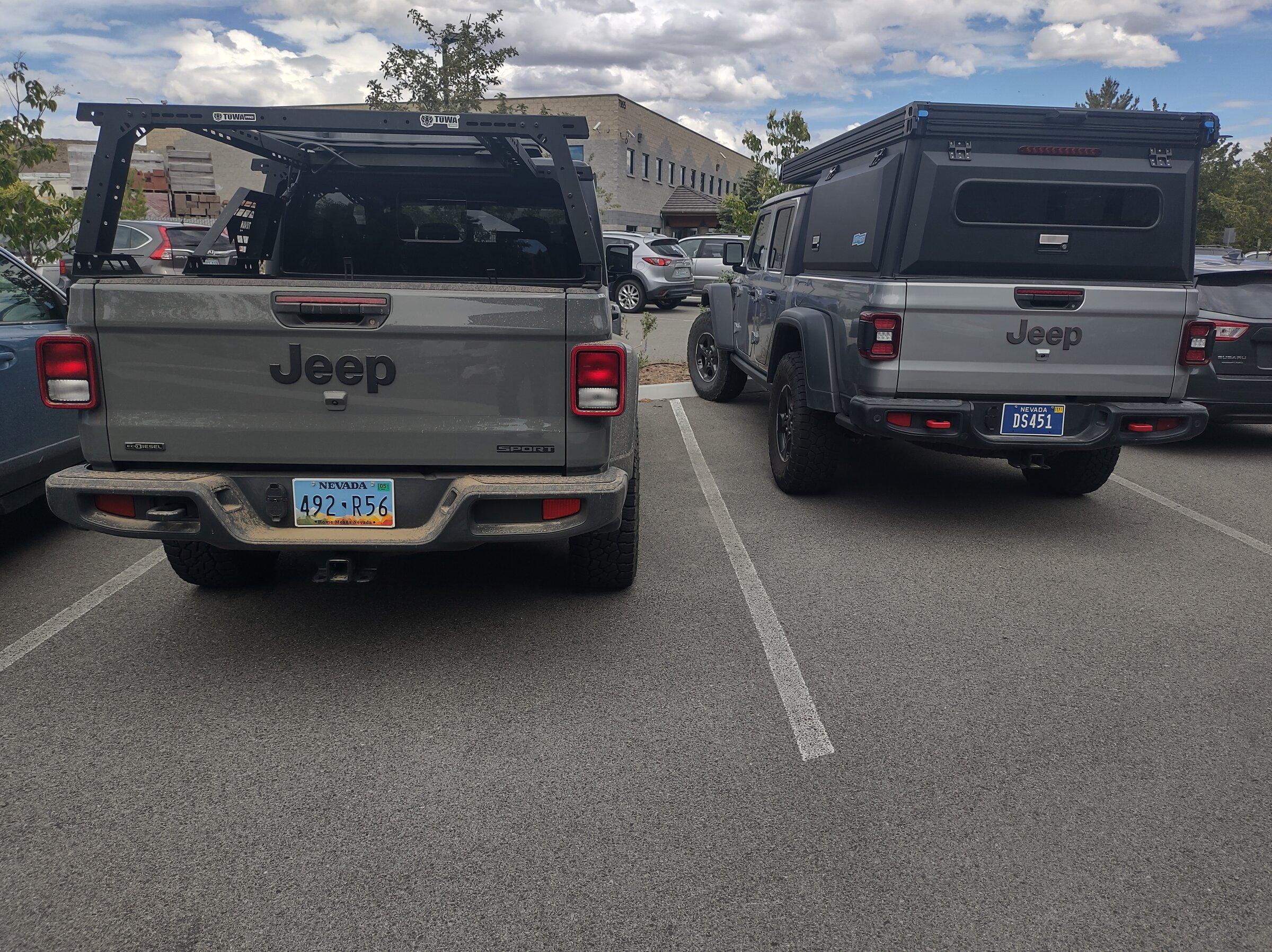 Jeep Gladiator Jeeps Parking Next To Jeeps IMG_20220602_145754864_HDR