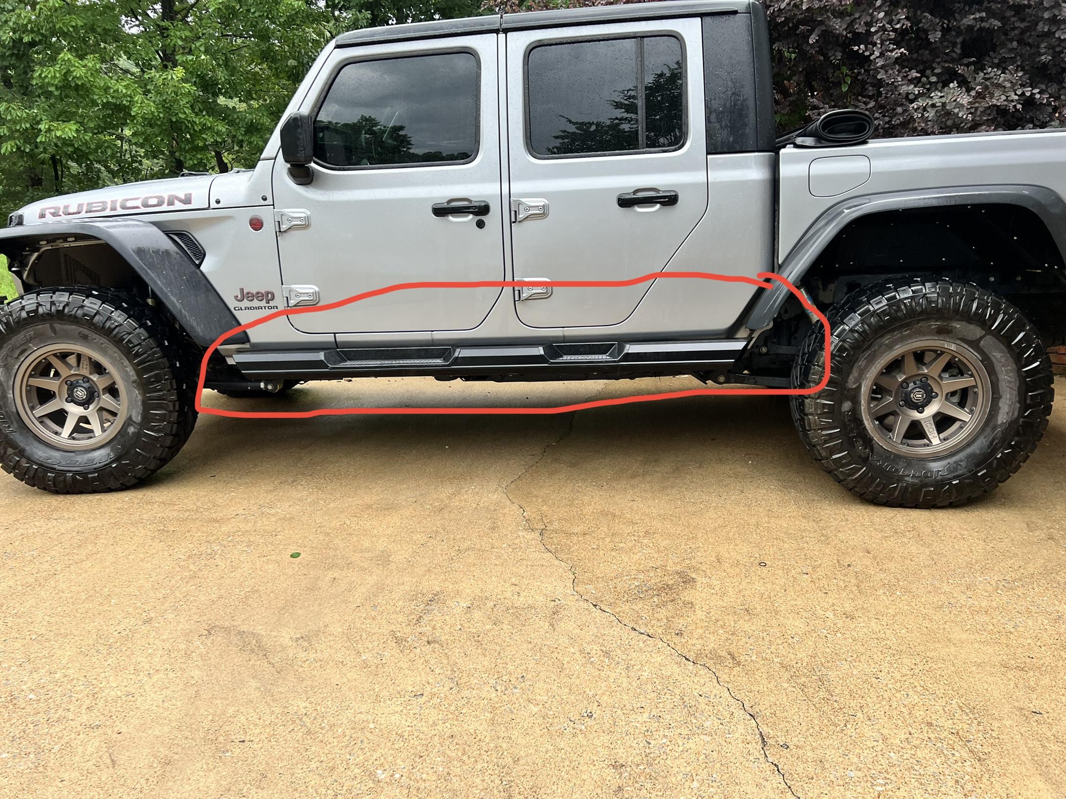 Jeep Gladiator LOD Off-road Sliders - $300 OBO C3E7DCC1-E226-4551-BC4A-0CBED32F2FDE