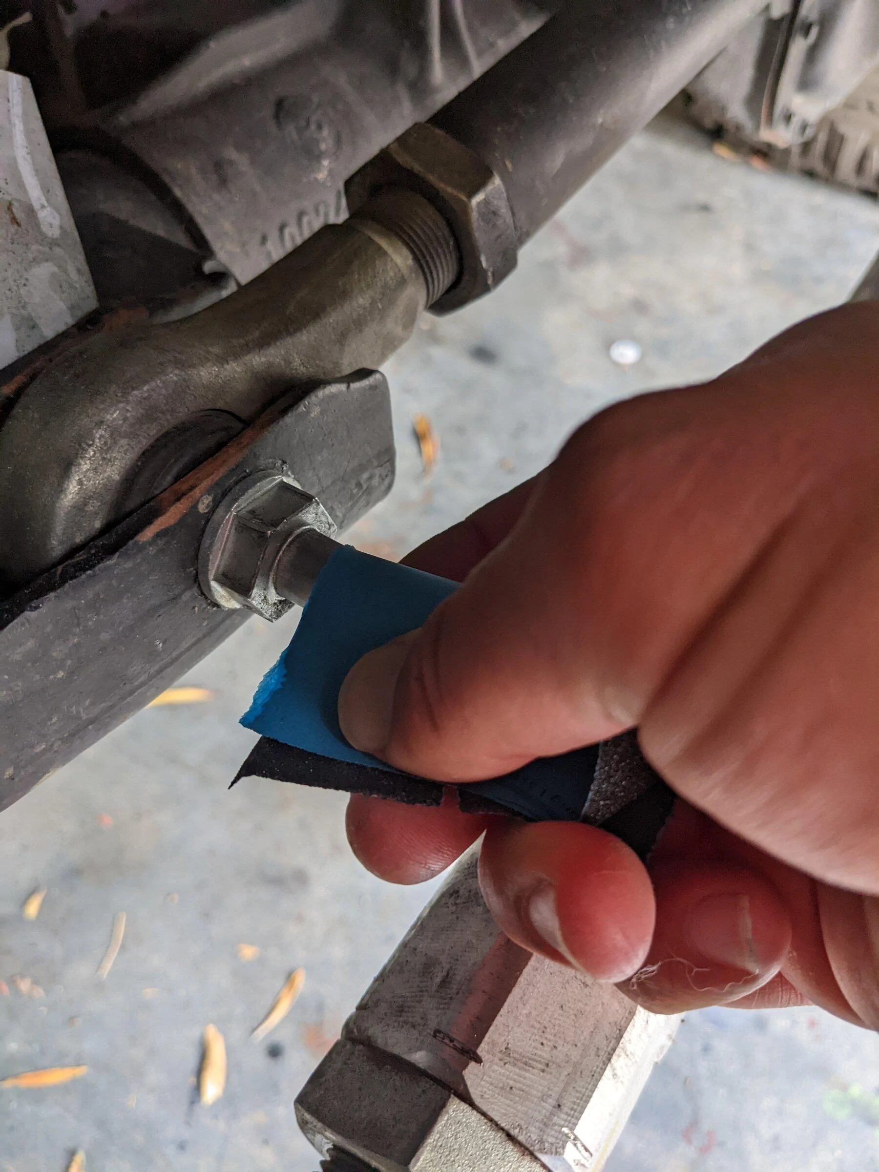 Jeep Gladiator Fox ATS won't fit into Synergy bolt PXL_20220603_180502719