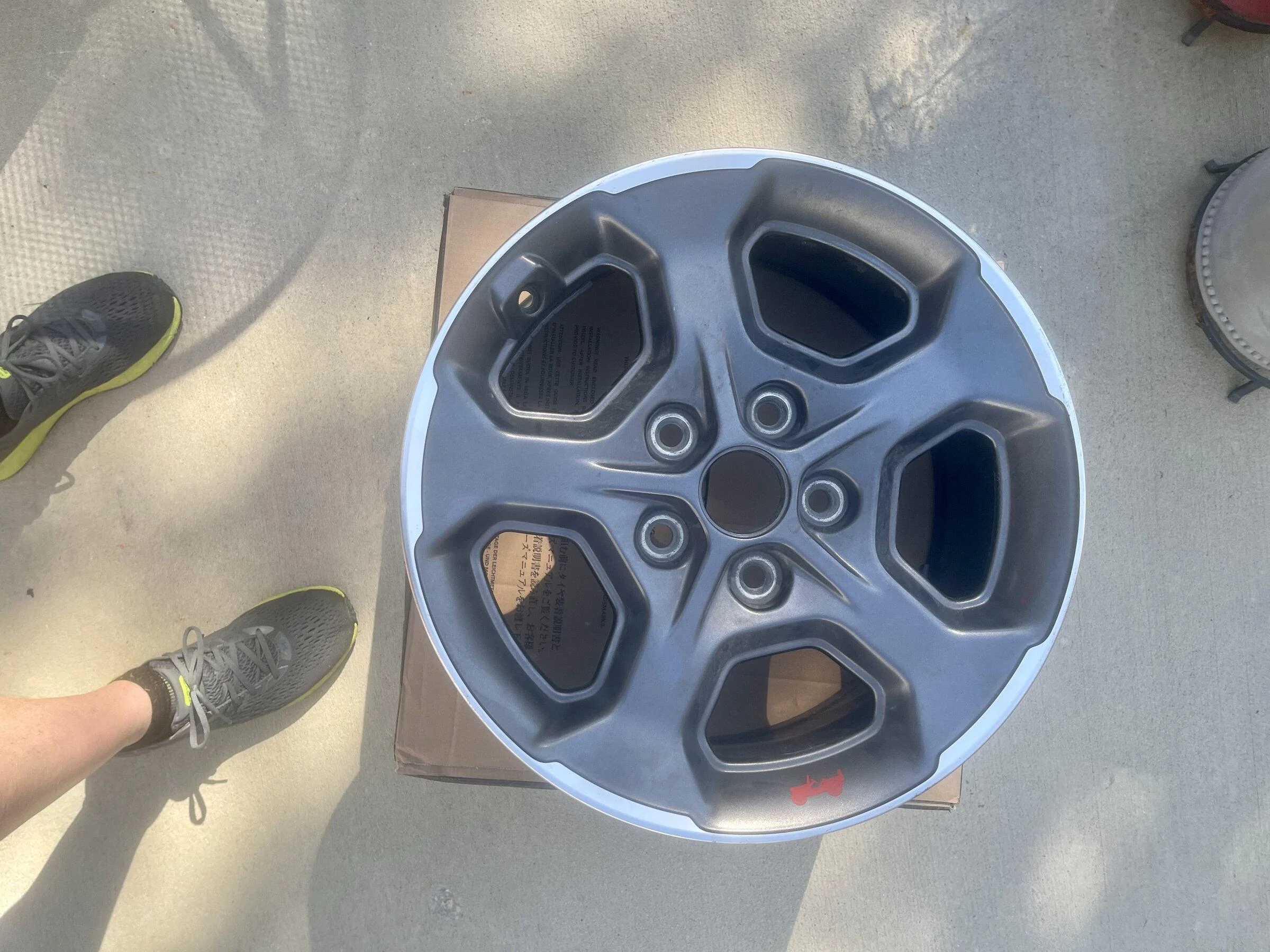 Jeep Gladiator Rubicon Wheels - just wheels, 5 of them, for sale 0FC69328-59E6-496E-B77D-F168893C0B6F