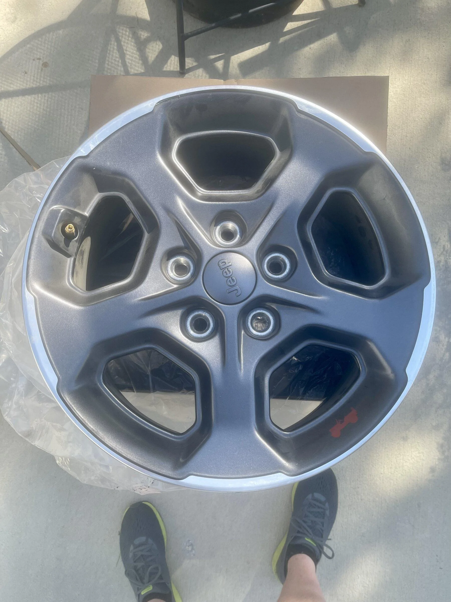 Jeep Gladiator Rubicon Wheels - just wheels, 5 of them, for sale AC7BA078-1D58-481B-9222-1047B9EB2C59