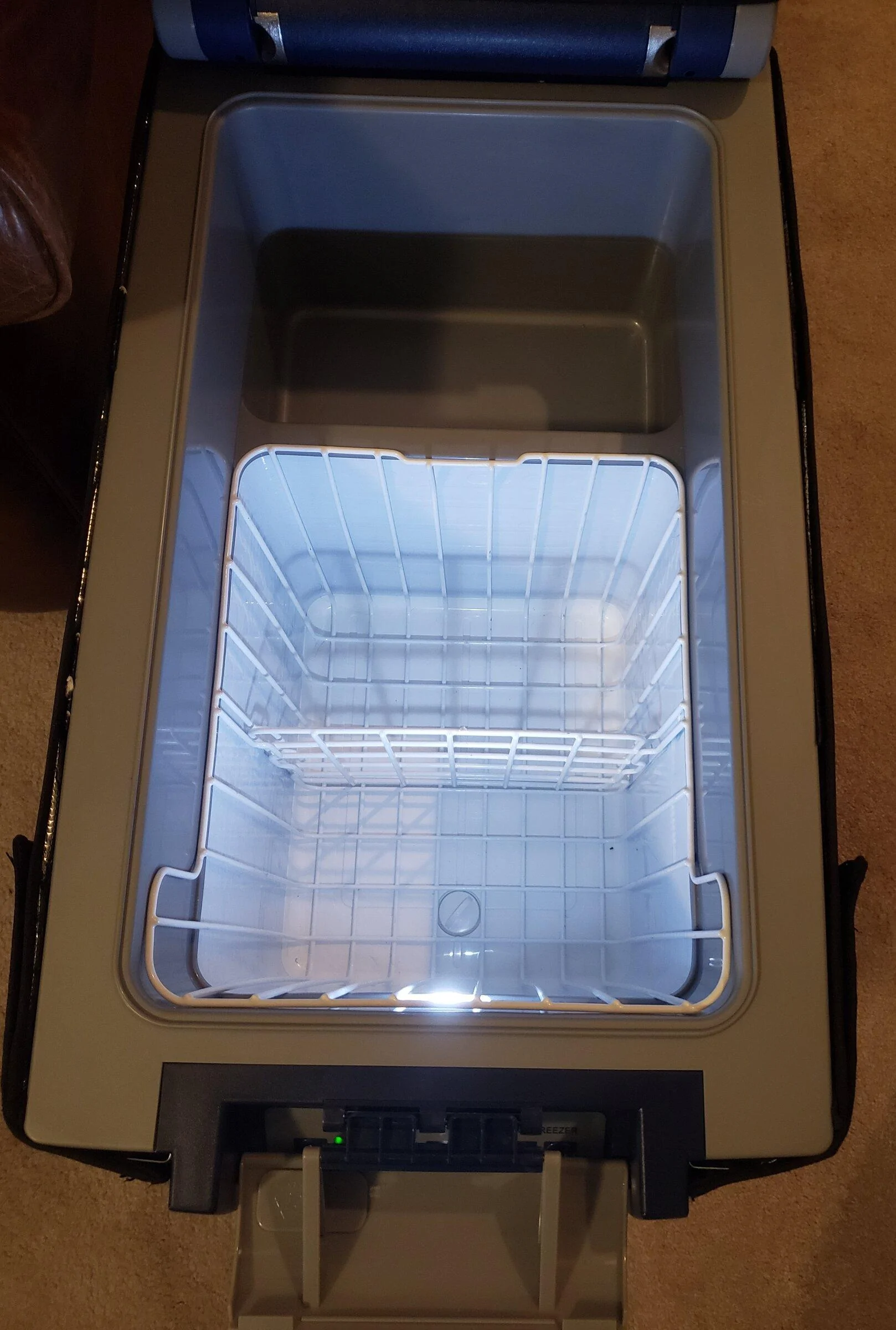 Jeep Gladiator ARB 50Qt Refrigerator with Slide and Cover 20220604_111856