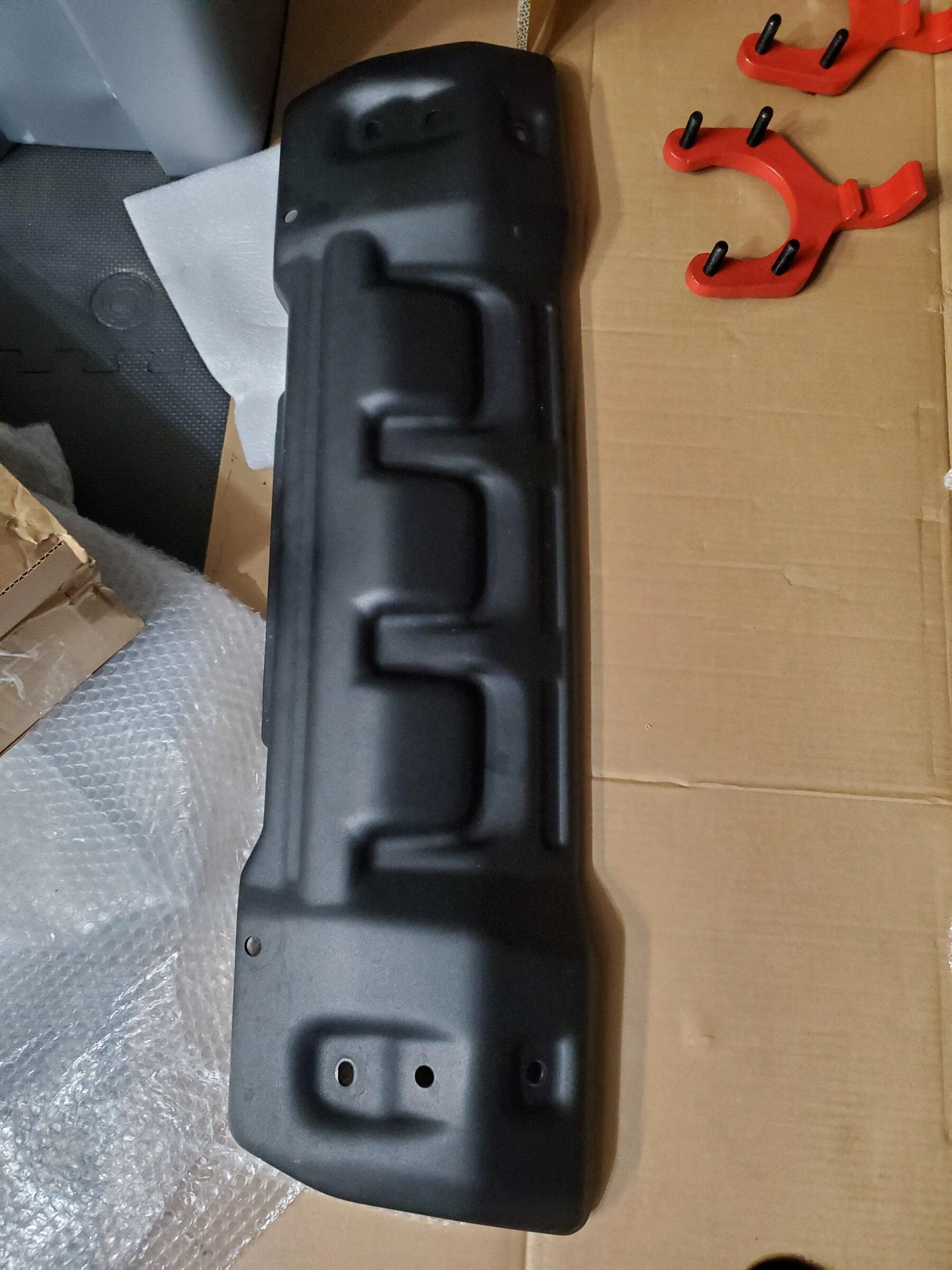 Jeep Gladiator Steel skid plate 20220512_225444
