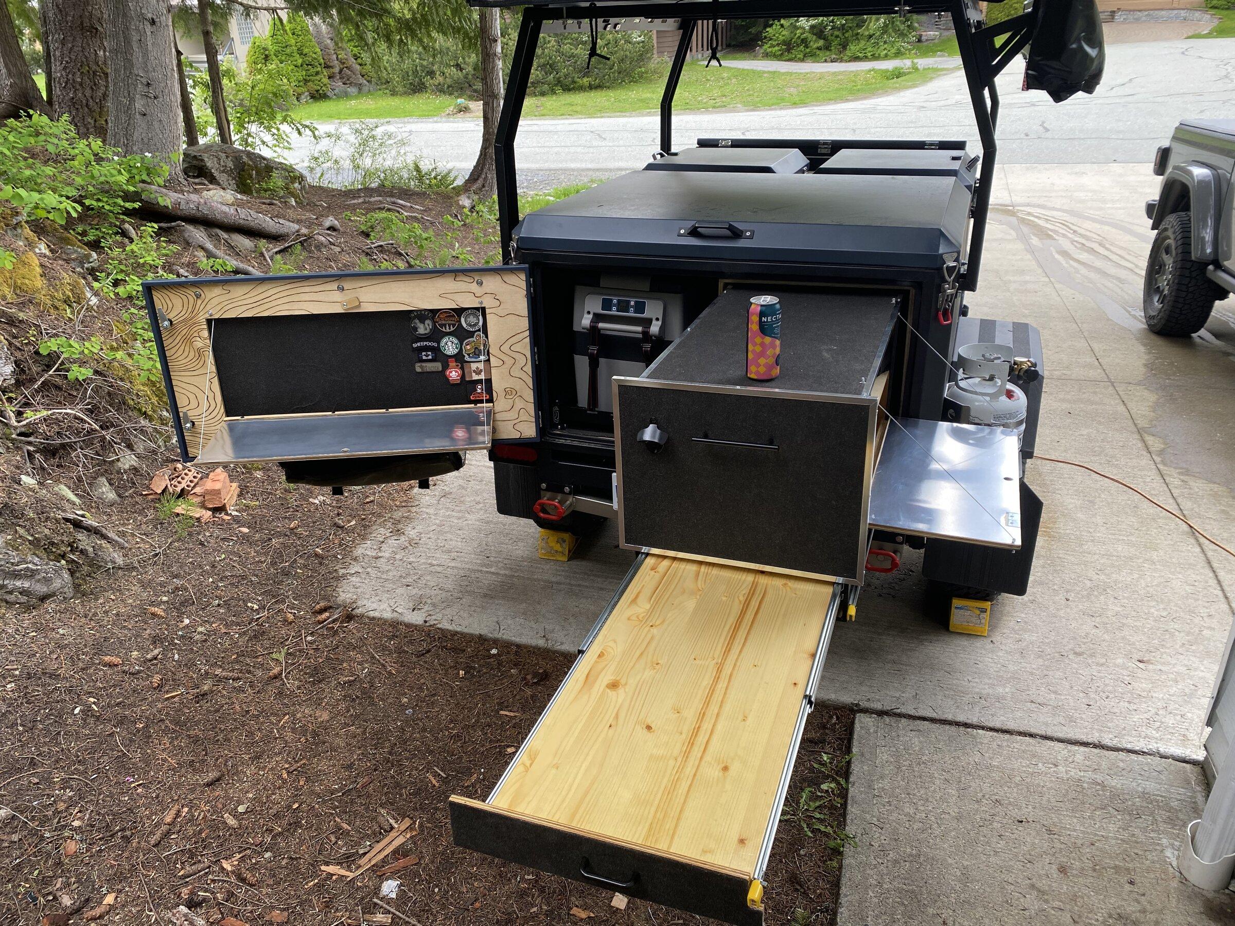 Jeep Gladiator Doghouse Gen II Overland Trailer C122096A-B57A-497F-9208-AF6C2F7B1138