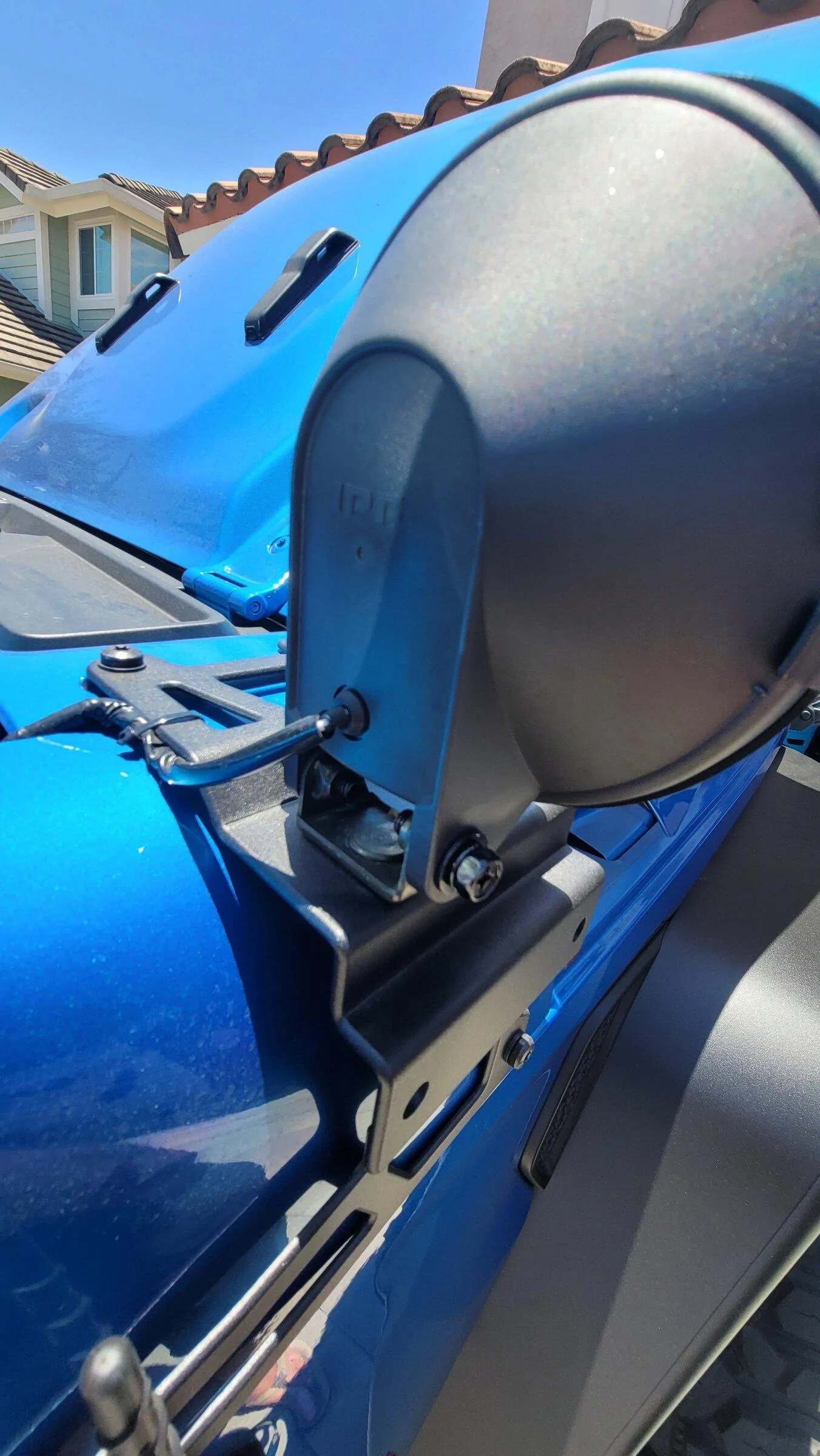 Jeep Gladiator IPF lights with Mopar mount 20220602_124208