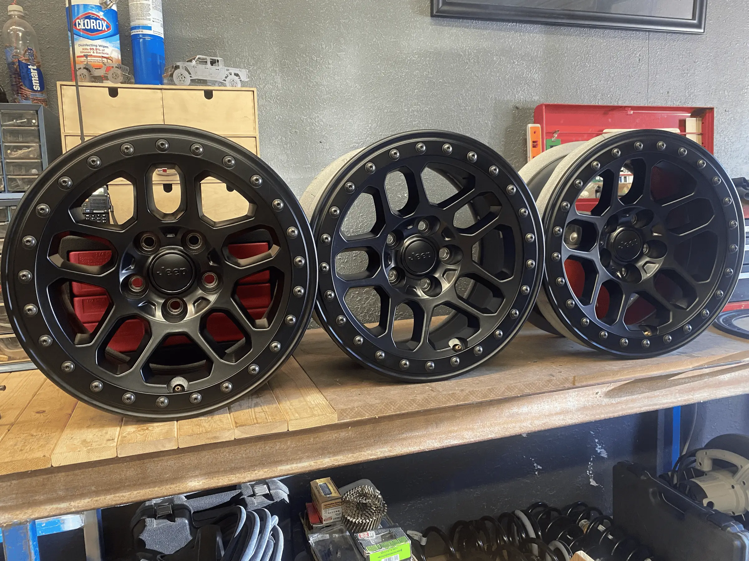 Jeep Gladiator Mopar Performace beadlock capable wheels (3) 17x8 tempImageyWo3tW