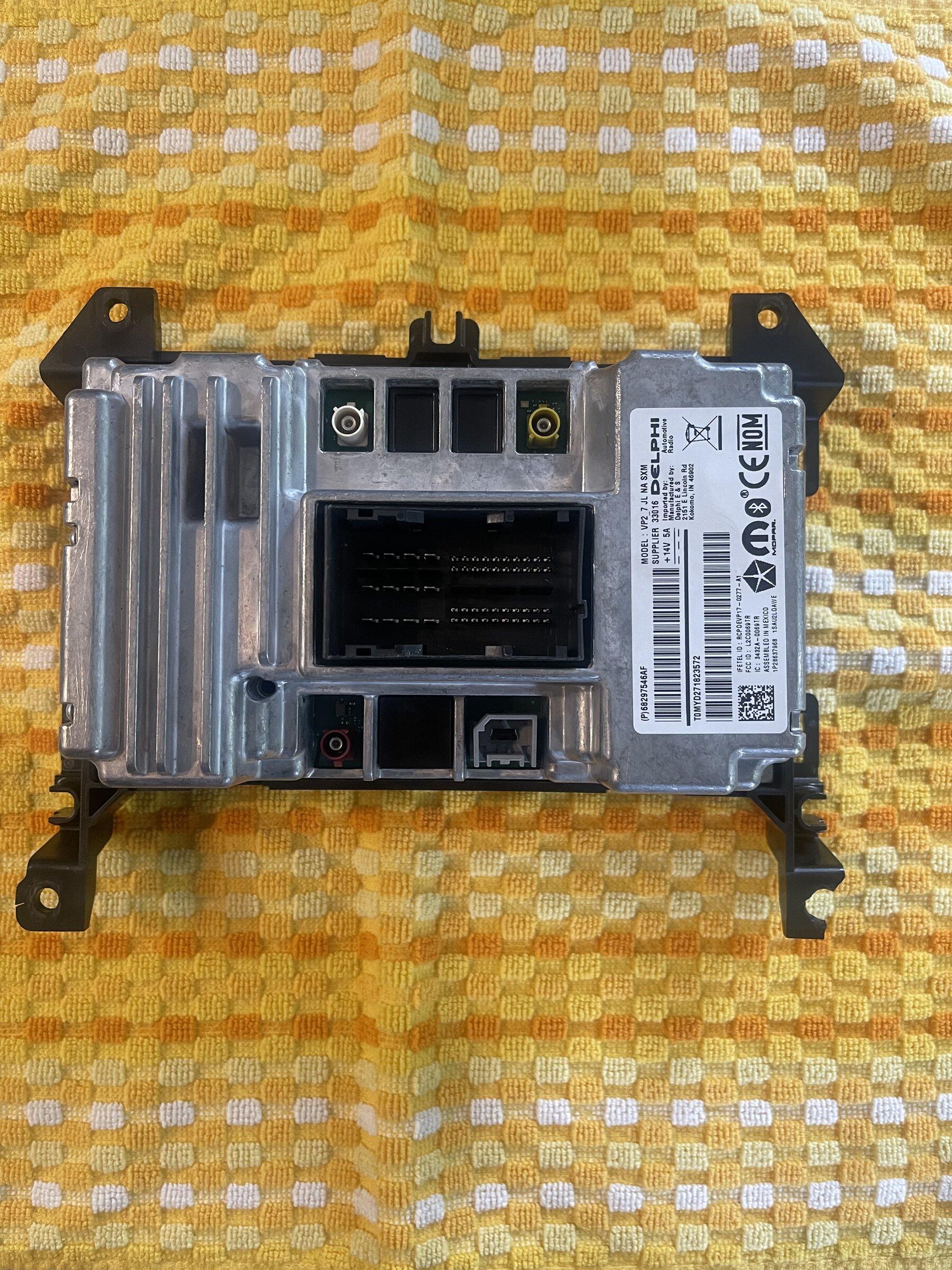 Jeep Gladiator JL or JT 7 inch radio OEM F41683C7-D9C5-4D37-97C6-0E91B0FBBCF4