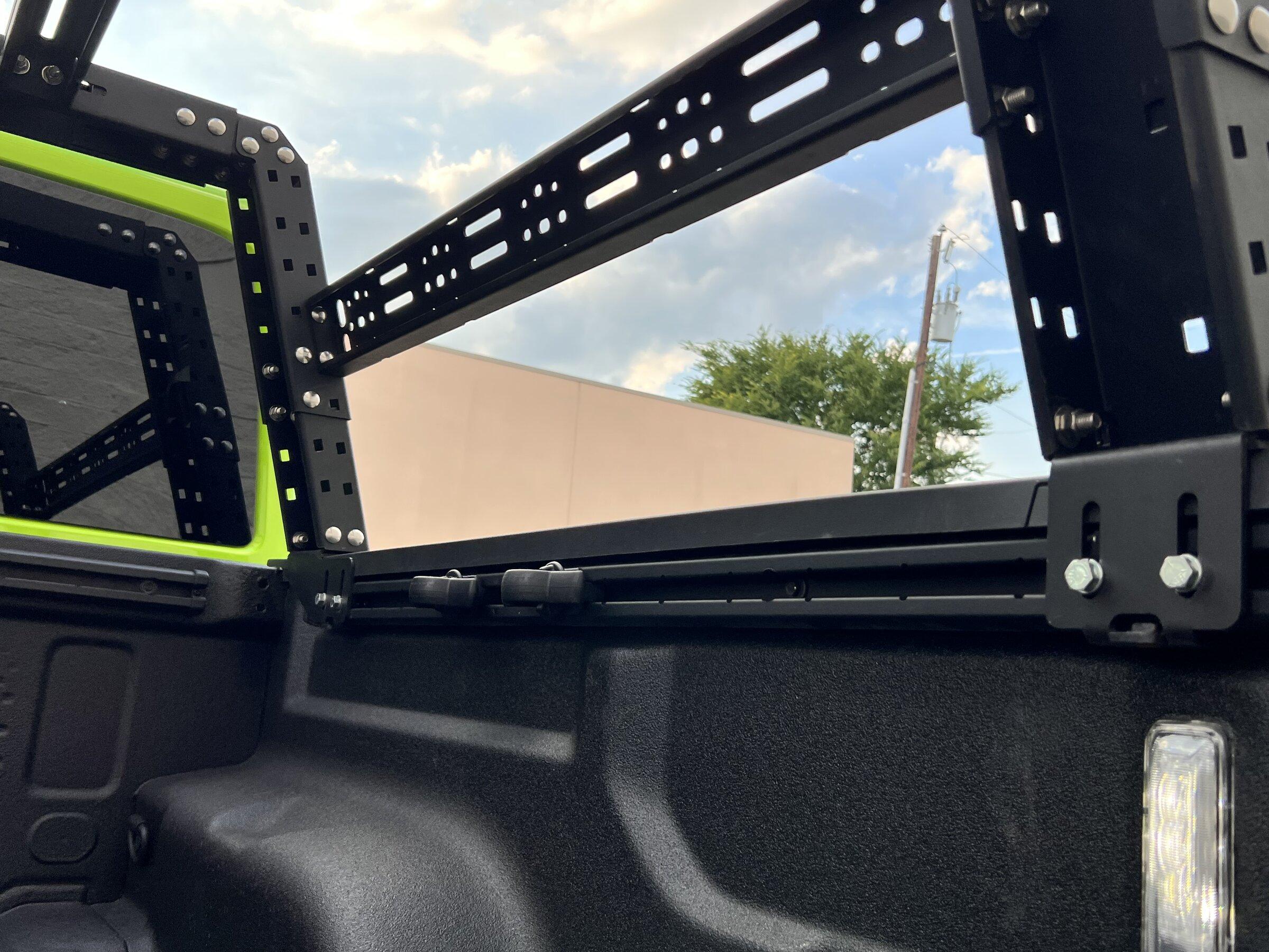 Jeep Gladiator Overland bed rack system 4D1D5FB6-24F3-4488-81DC-04844785F97C