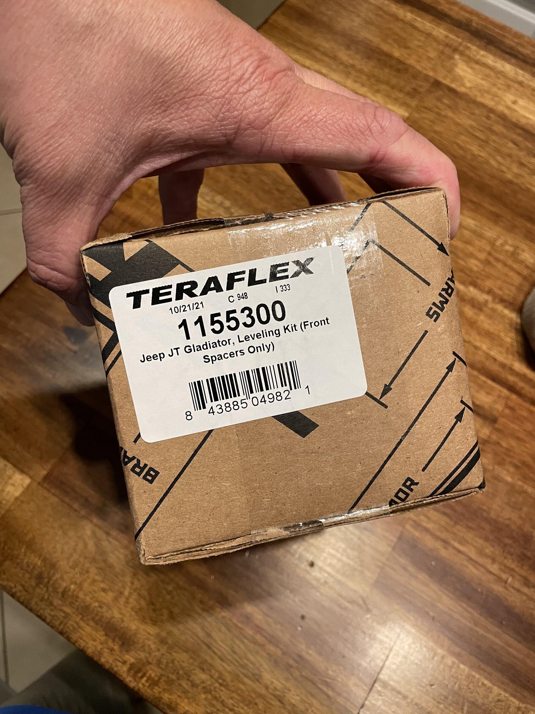 Jeep Gladiator Teraflex leveling kit A424E2A9-EAE9-453F-9262-623396B705ED
