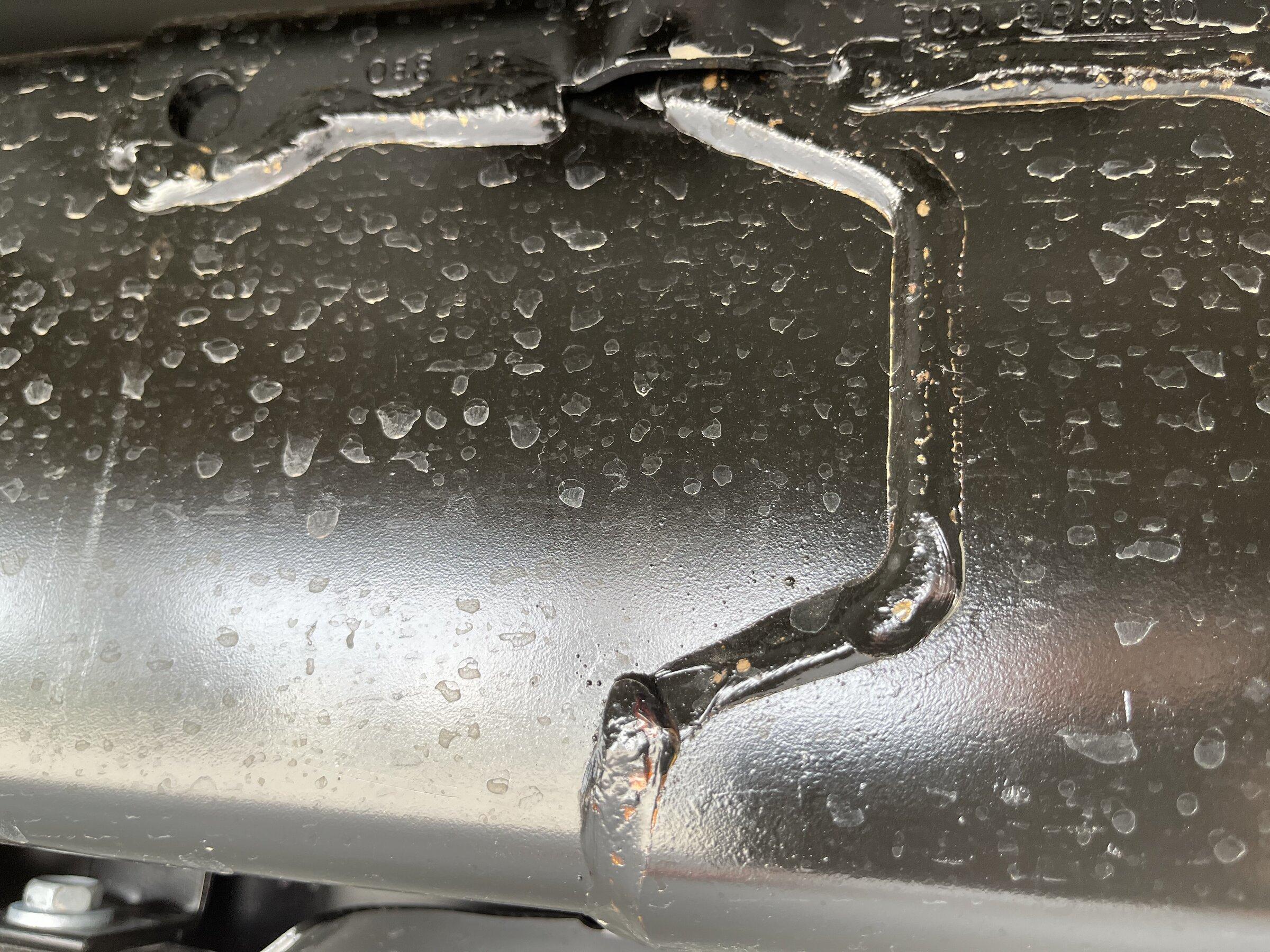 Jeep Gladiator Anyone seen frame scratches and cracked weld paint on new Gladiators? 4434D864-F919-4E04-BC94-42089EEC73DF