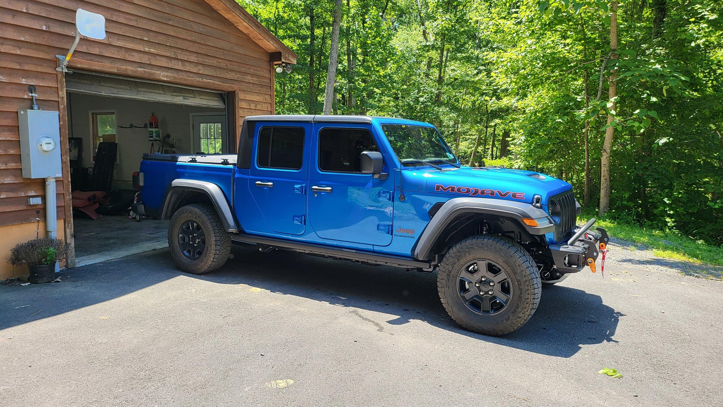 Jeep Gladiator My 2022 Hydro Blue Mojave Log - Jack of All Trades 20220606_125714