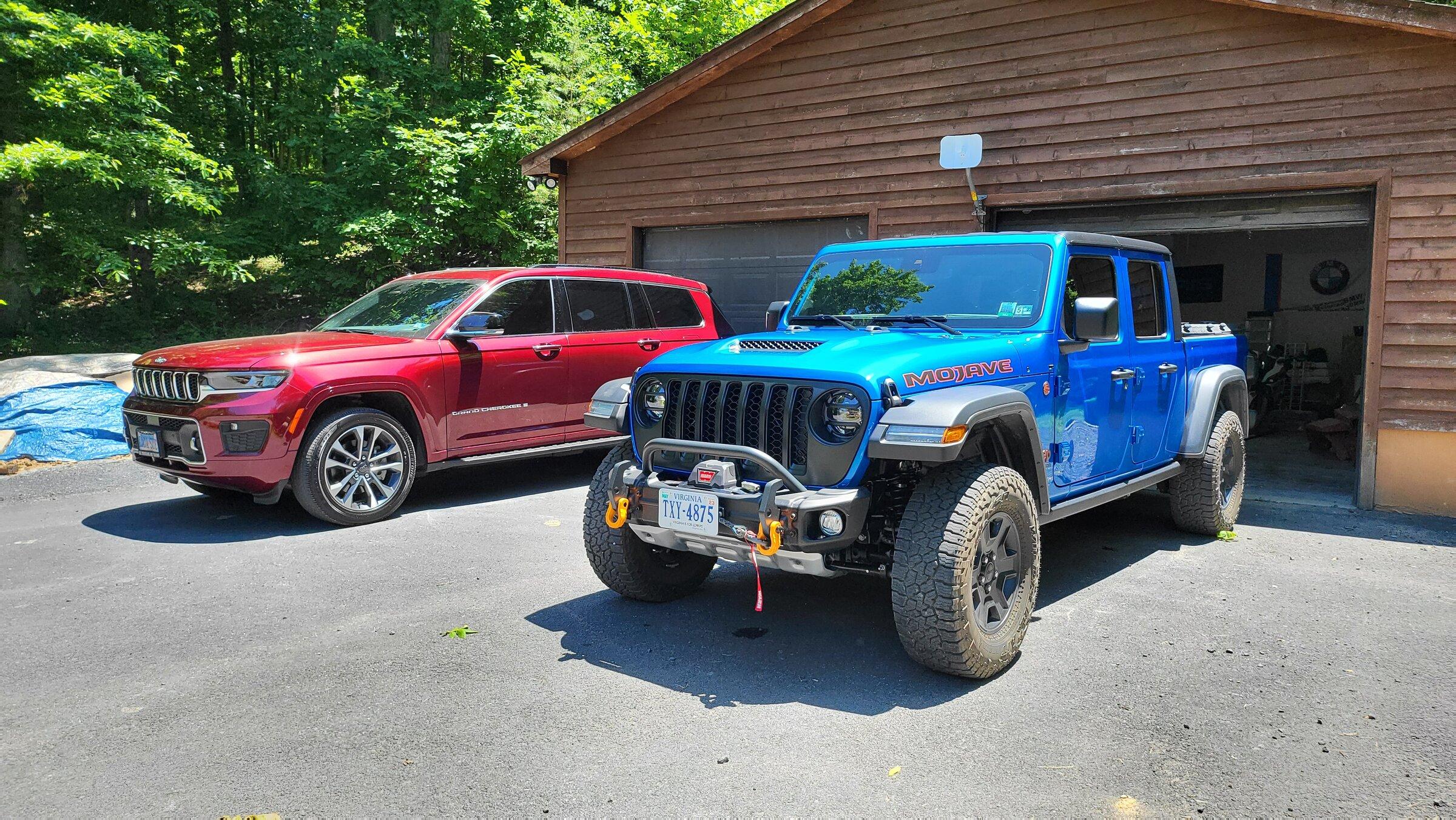 Jeep Gladiator My 2022 Hydro Blue Mojave Log - Jack of All Trades 20220606_130129
