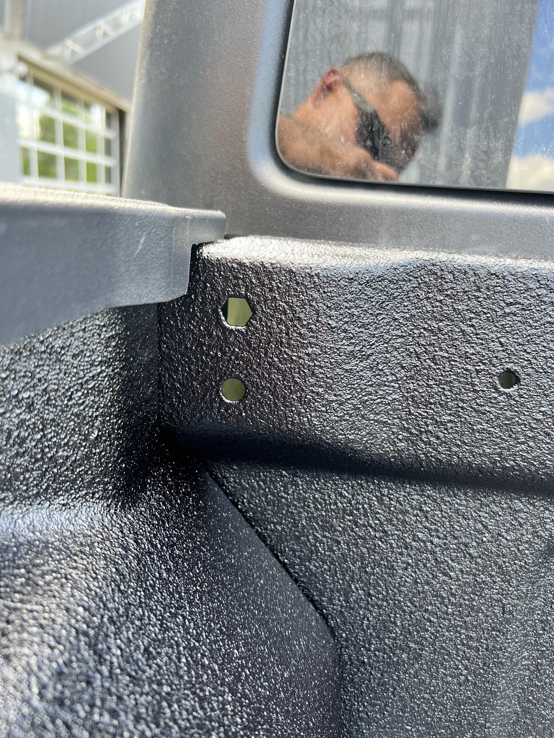 Jeep Gladiator Installing Rivet Nuts (rivnuts) when you don't have threaded holes 7ECCD02C-E0EE-4301-8FF5-414E4C14C5EC