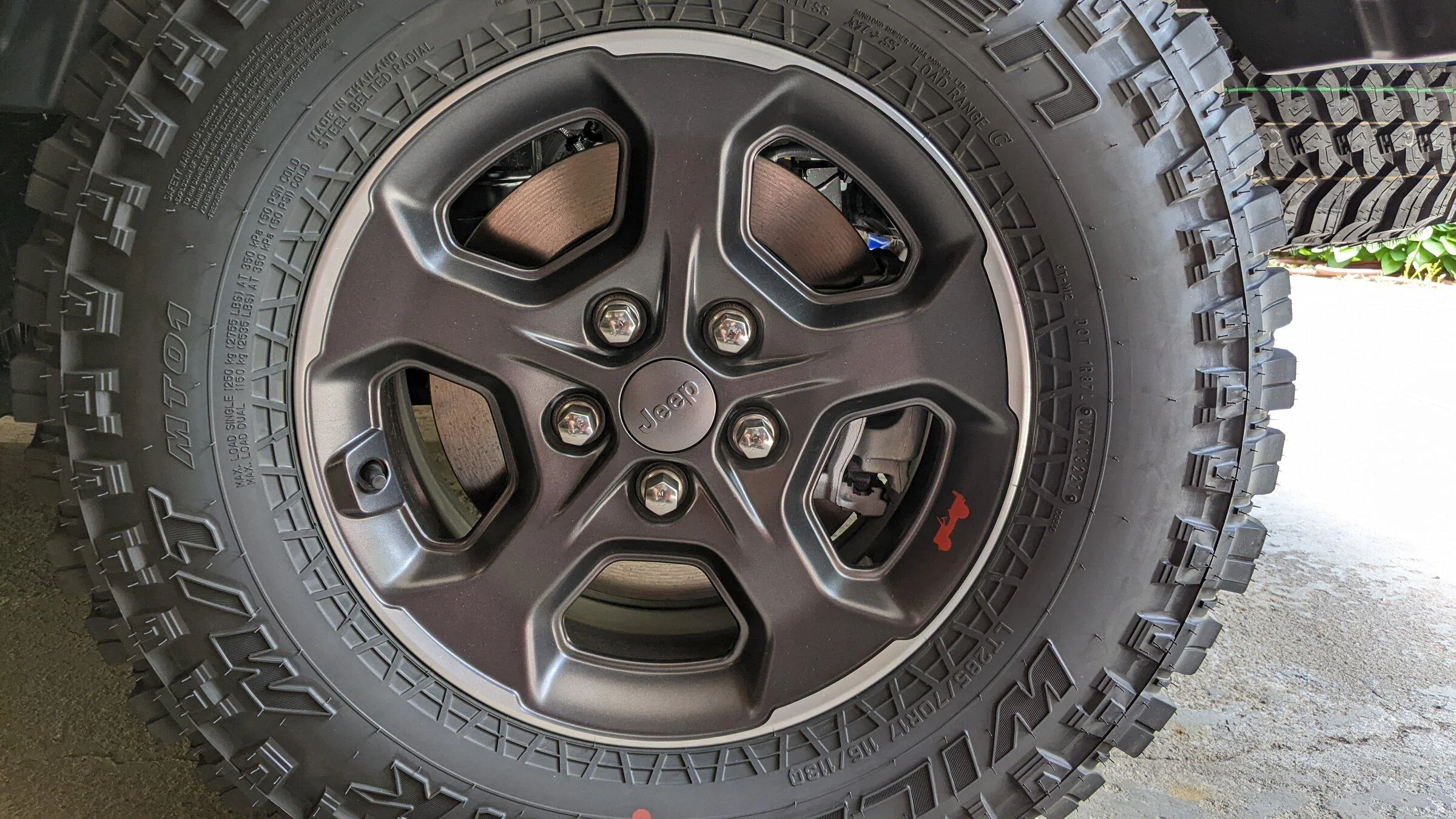 Jeep Gladiator Rubicon Take Off Wheels & Falken MT Full Set PXL_20220531_173520257