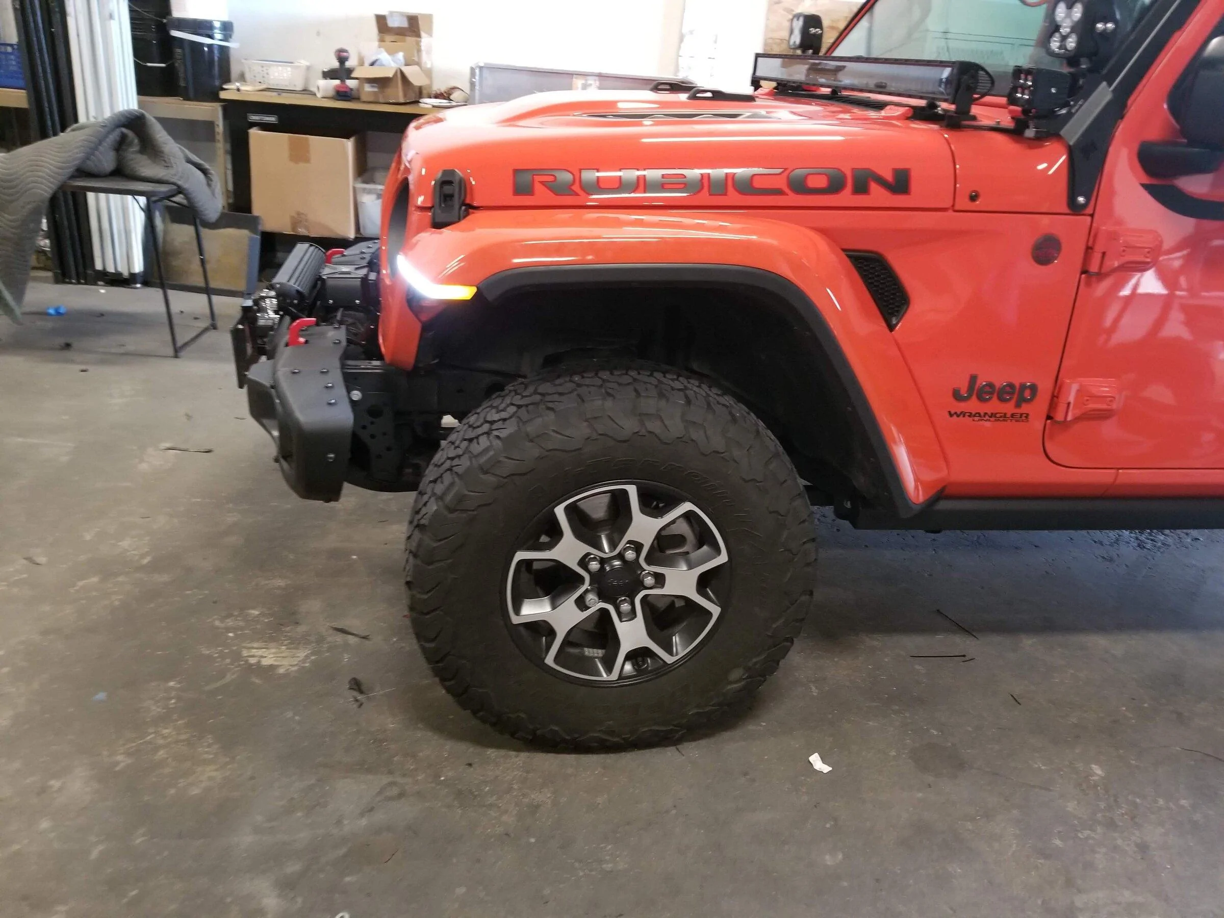 Jeep Gladiator Quake LED Releases New Jeep Wrangler JL/Gladiator JT Slim Smoked DRL Fender Chop Kit For ALL Wrangler Trim Levels! 20210103_141951 (1)