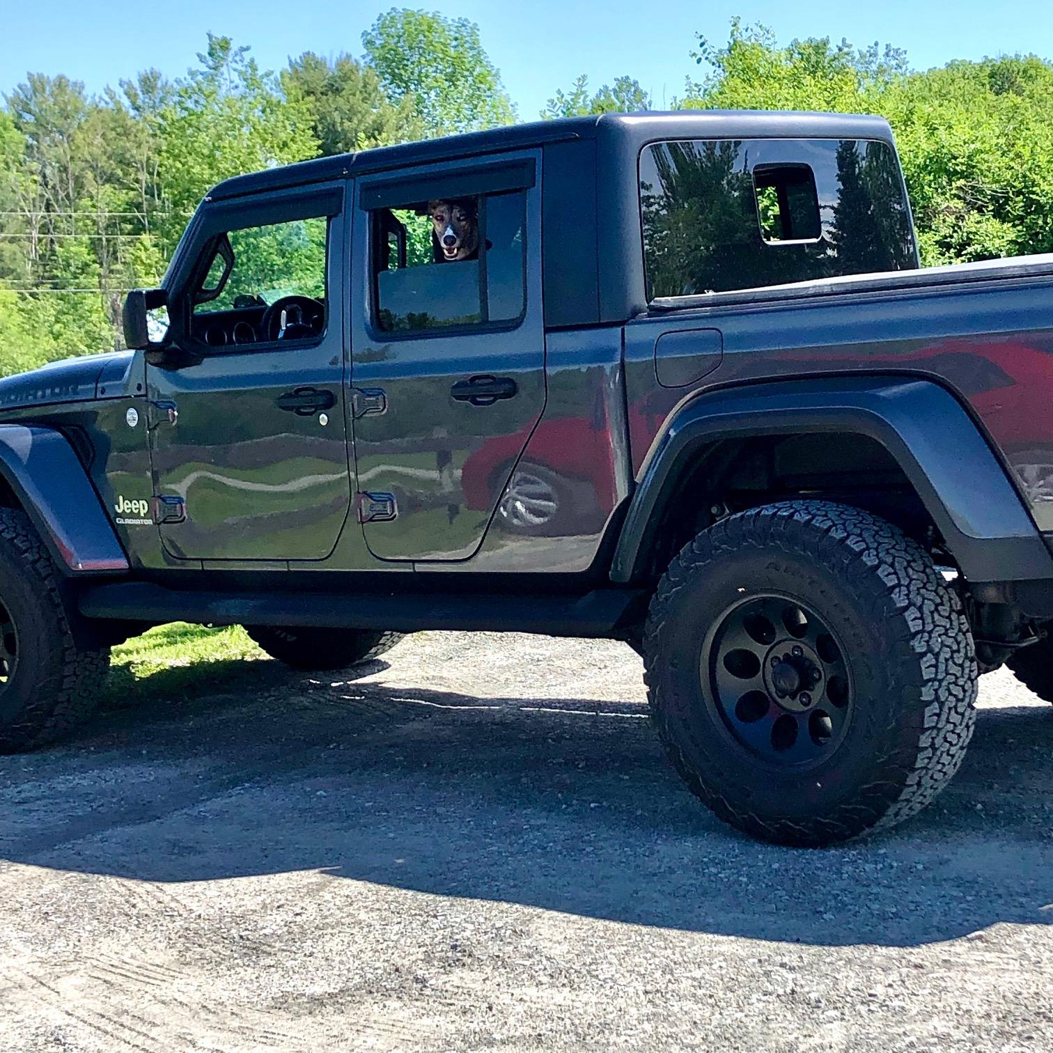 Jeep Gladiator Let’s see your pets cause they are the best companion you can have!!!!! IMG_6173