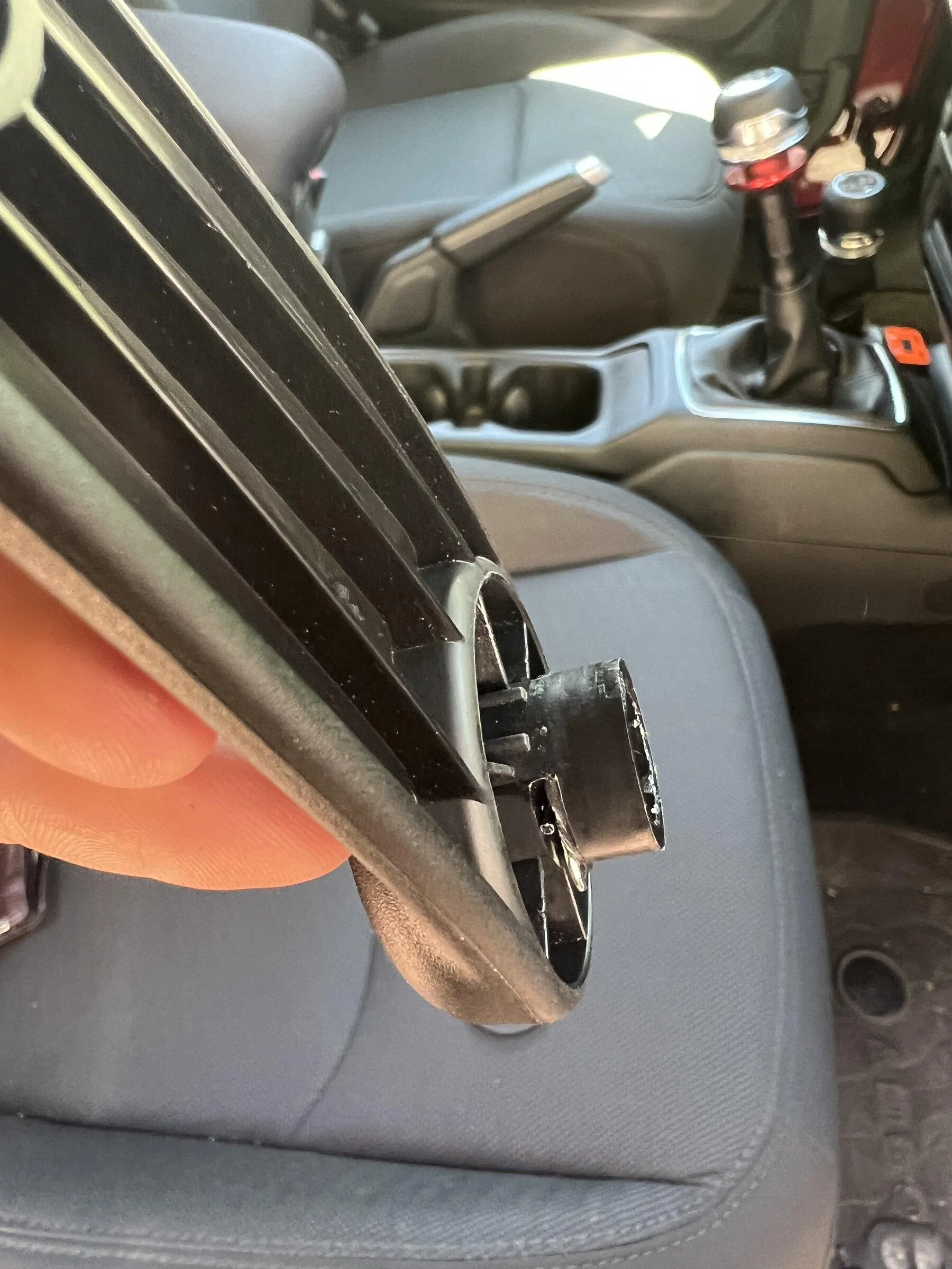 Jeep Gladiator De-Power door and installing Paracord door straps 9102C6E8-9E67-48AB-AB58-6D51EB3E3E8E